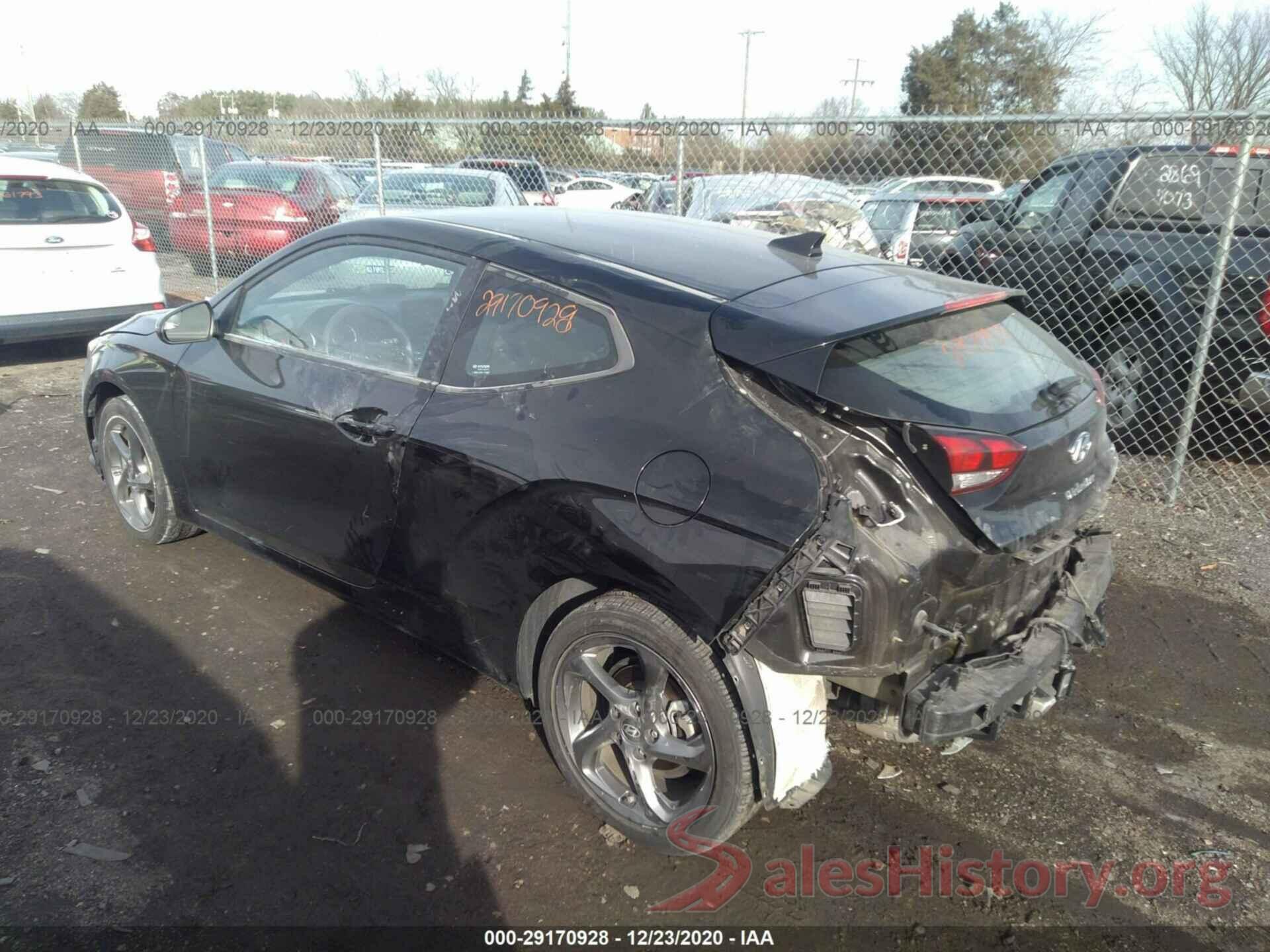 KMHTG6AF9KU017305 2019 HYUNDAI VELOSTER