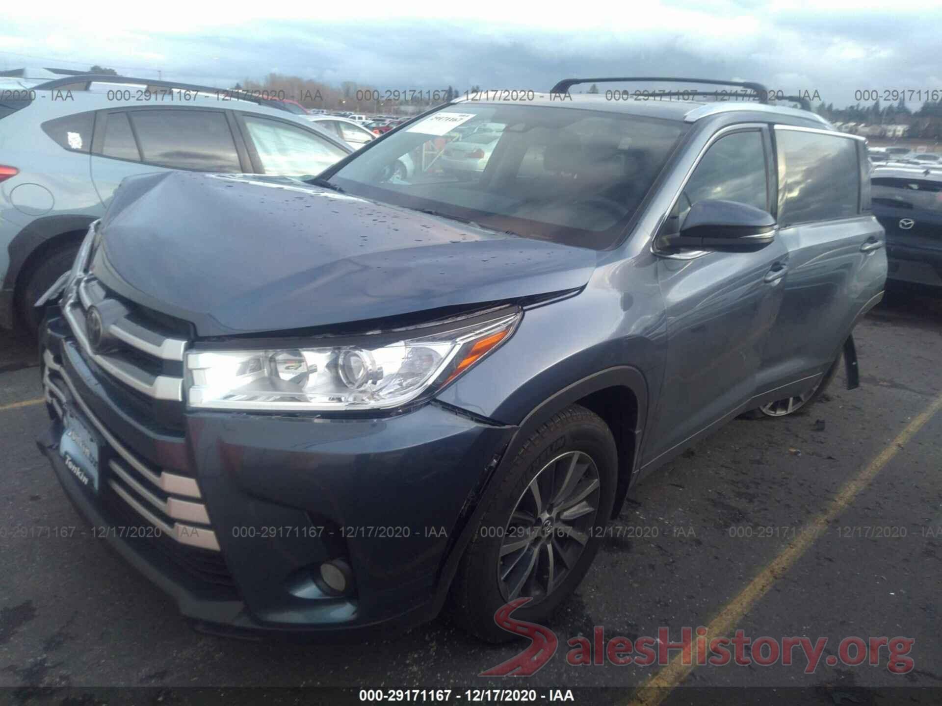 5TDJZRFH2HS431797 2017 TOYOTA HIGHLANDER