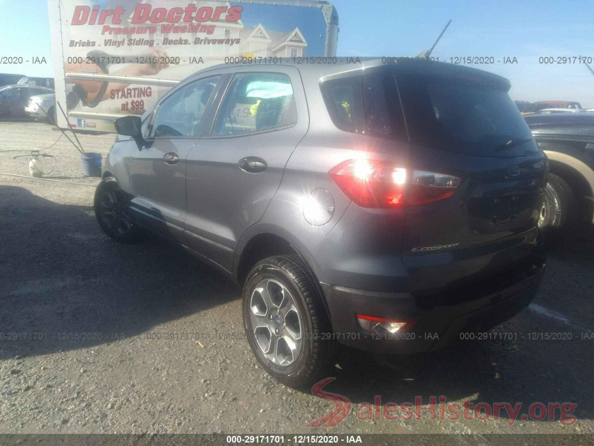 MAJ3S2FE0LC339890 2020 FORD ECOSPORT