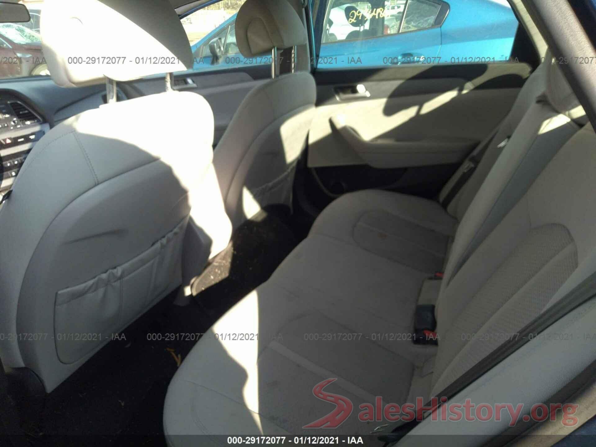 5NPE24AFXHH570077 2017 HYUNDAI SONATA