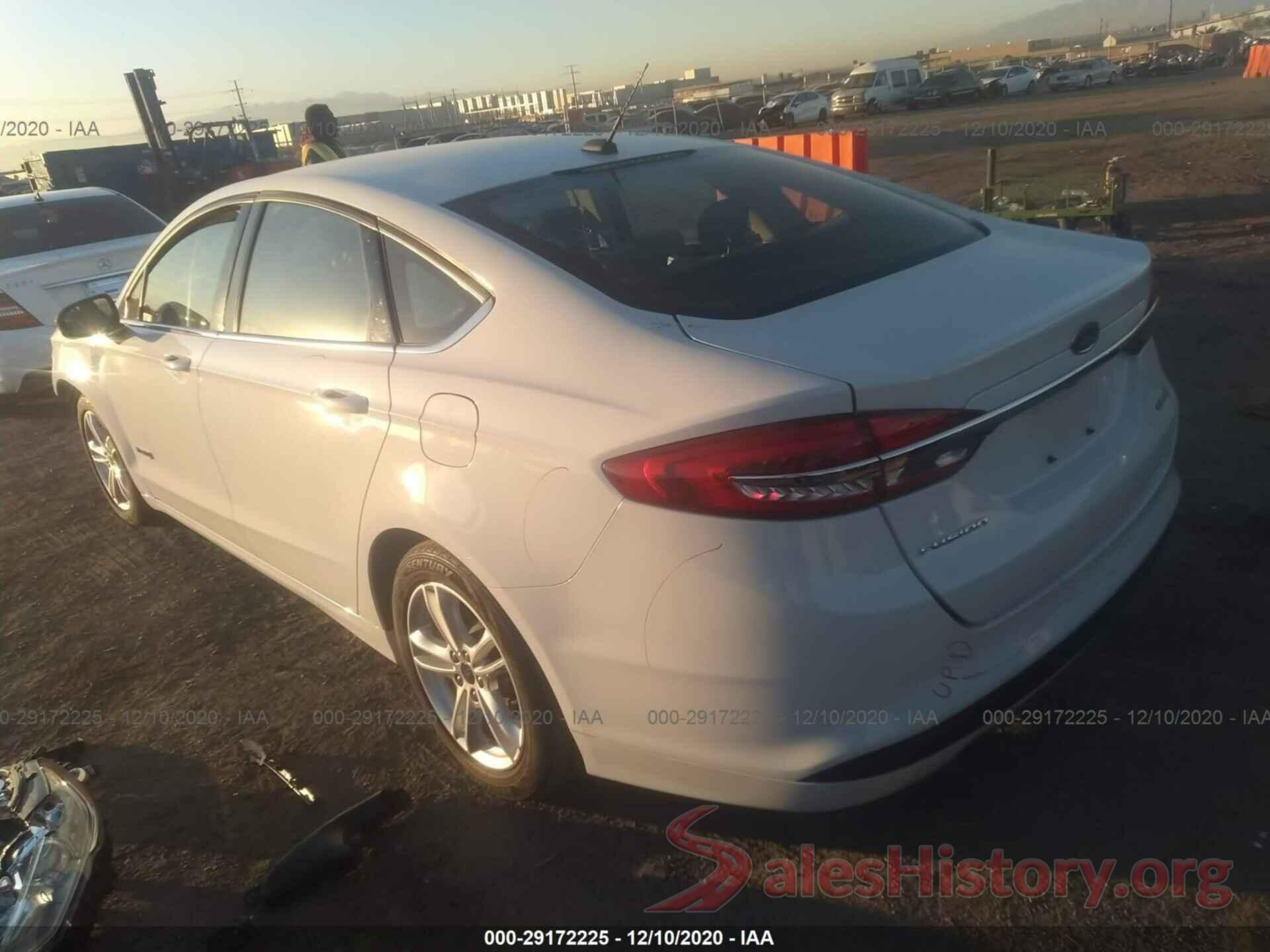 3FA6P0UU8JR204720 2018 FORD FUSION HYBRID