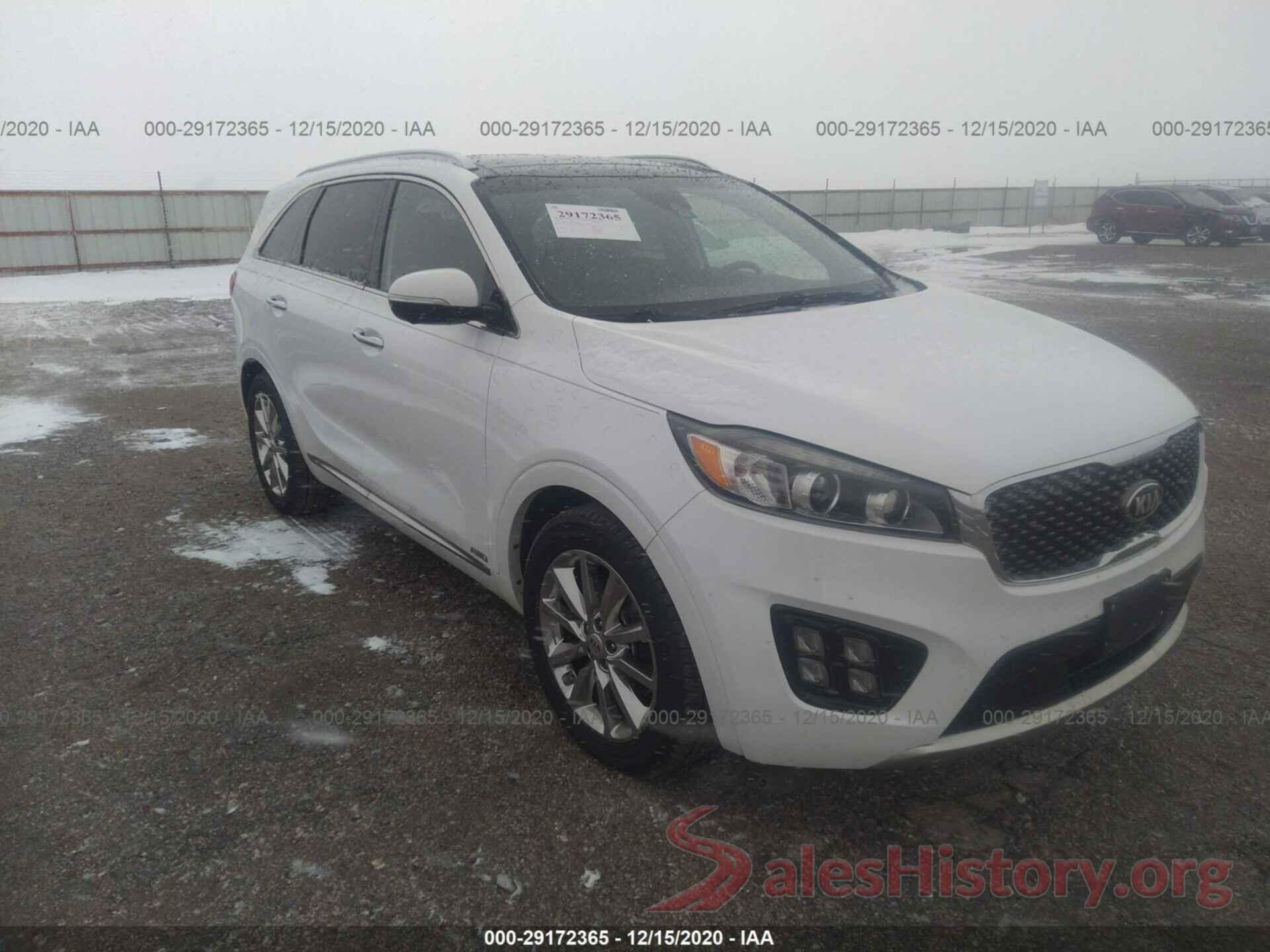 5XYPKDA53GG011590 2016 KIA SORENTO