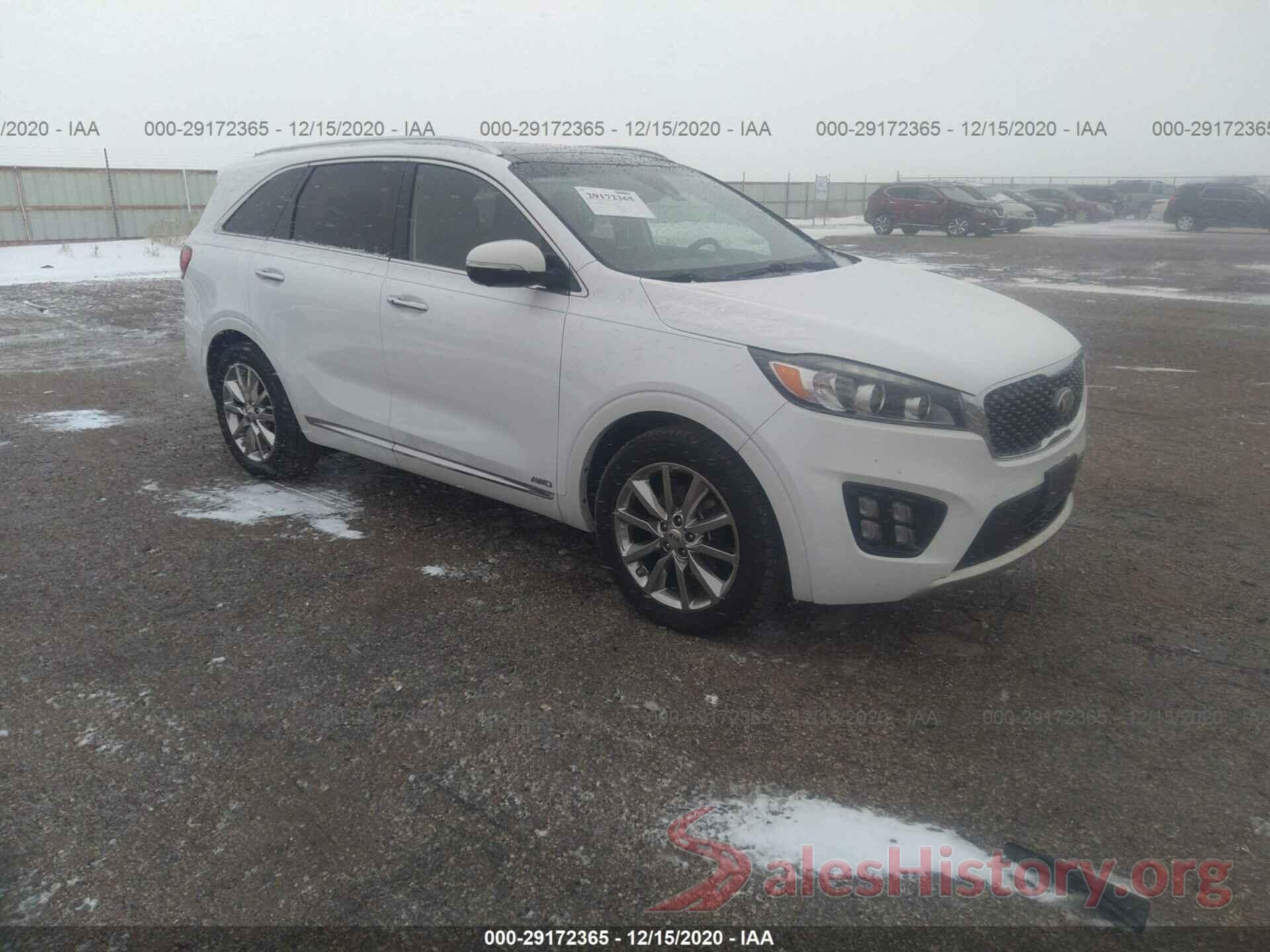 5XYPKDA53GG011590 2016 KIA SORENTO