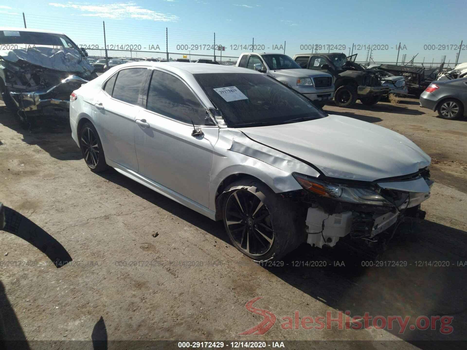 4T1B61HK5KU734319 2019 TOYOTA CAMRY