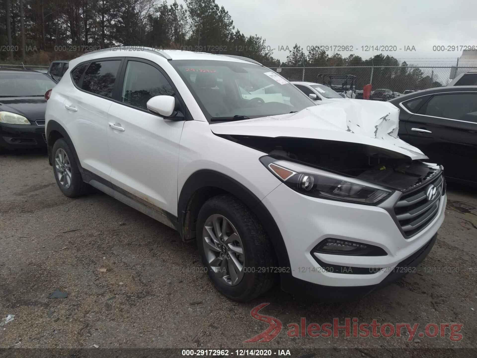 KM8J33A4XJU692367 2018 HYUNDAI TUCSON