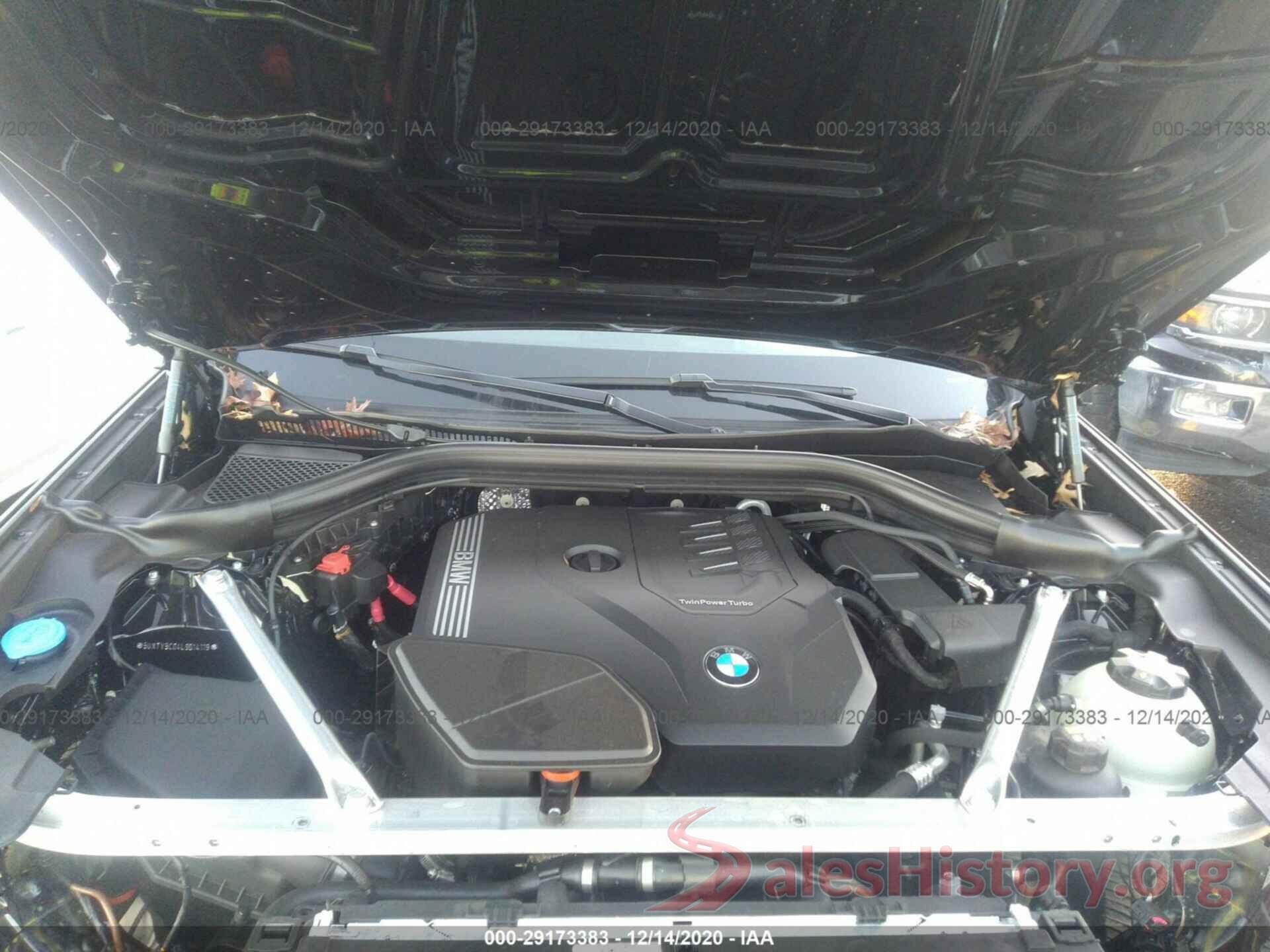 5UXTY5C04L9D14119 2020 BMW X3