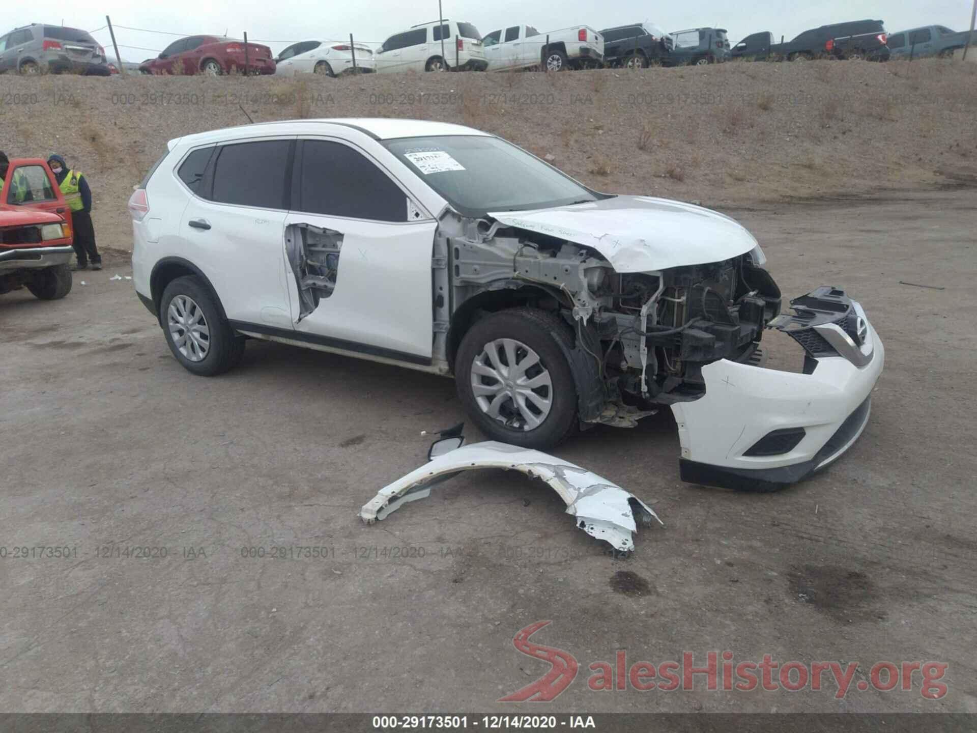 KNMAT2MV6GP617904 2016 NISSAN ROGUE