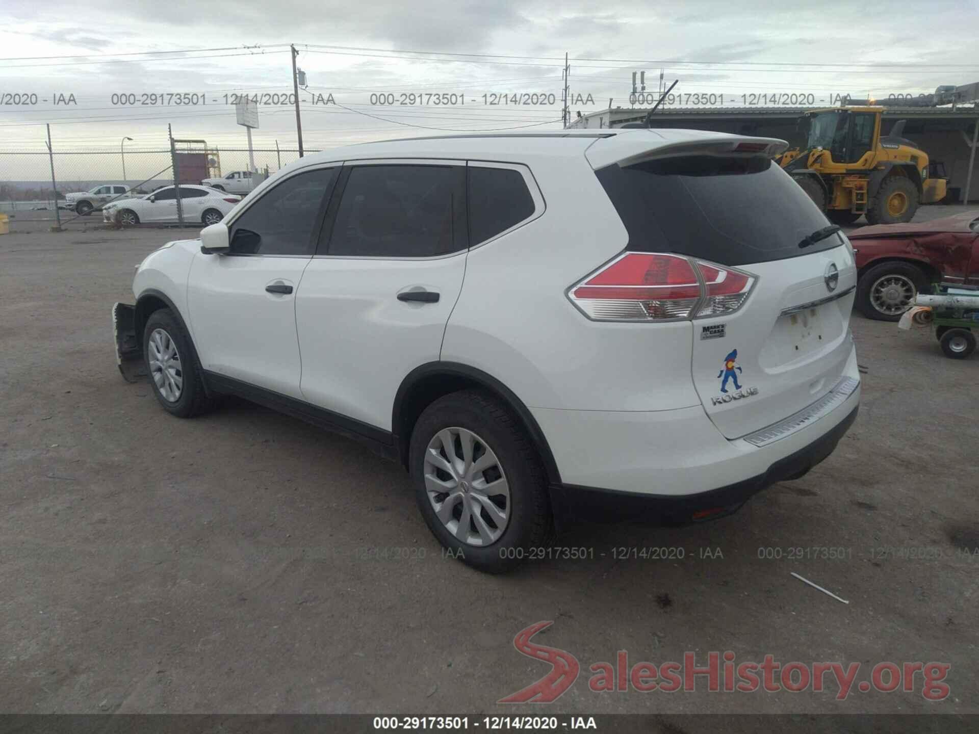 KNMAT2MV6GP617904 2016 NISSAN ROGUE