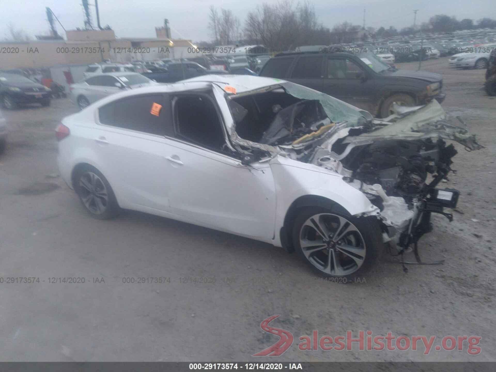 KNAFX4A8XG5553458 2016 KIA FORTE