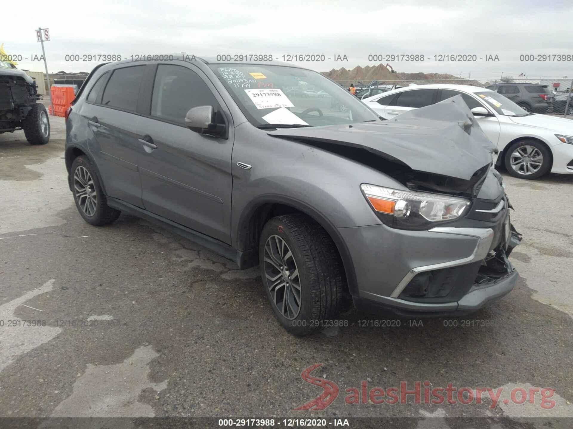 JA4AP3AU2KU032313 2019 MITSUBISHI OUTLANDER SPORT