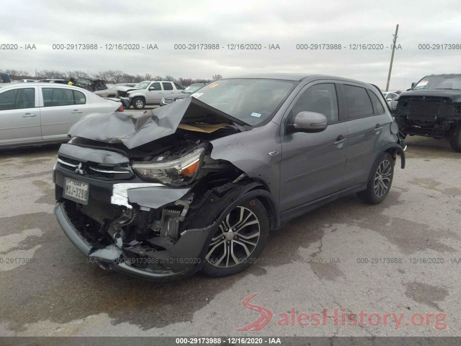 JA4AP3AU2KU032313 2019 MITSUBISHI OUTLANDER SPORT