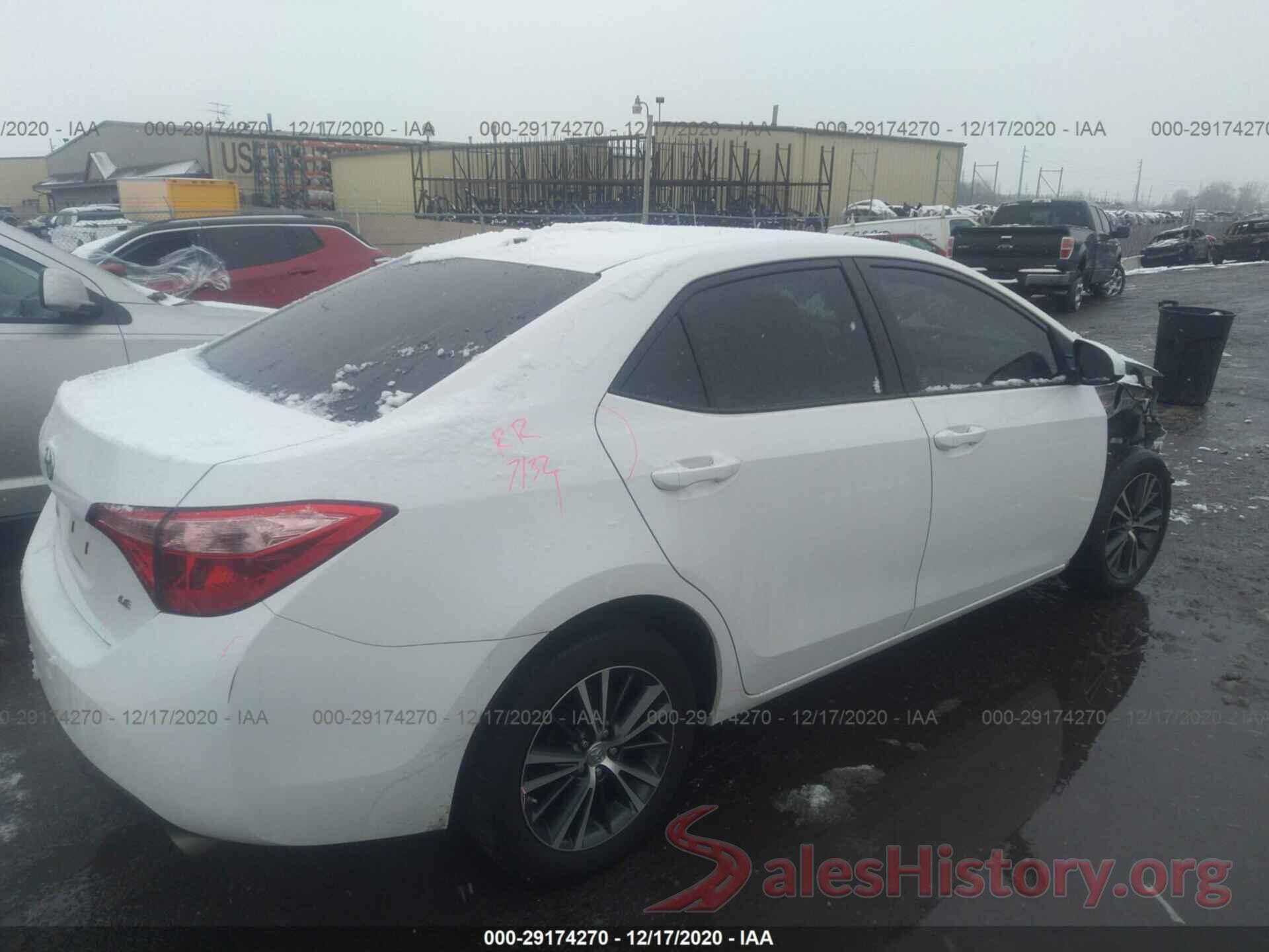 2T1BURHE4JC003167 2018 TOYOTA COROLLA