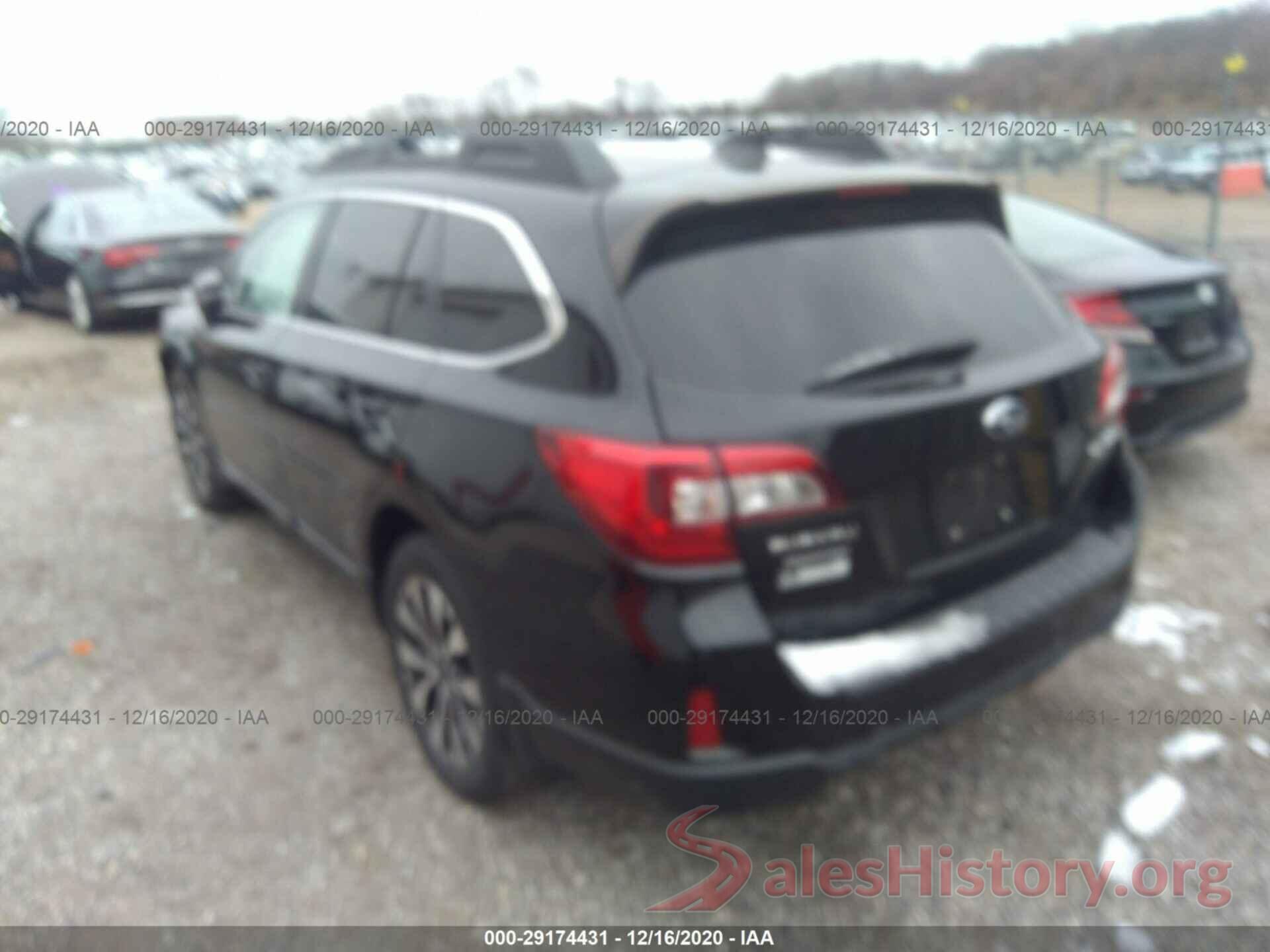 4S4BSBJC8G3258424 2016 SUBARU OUTBACK