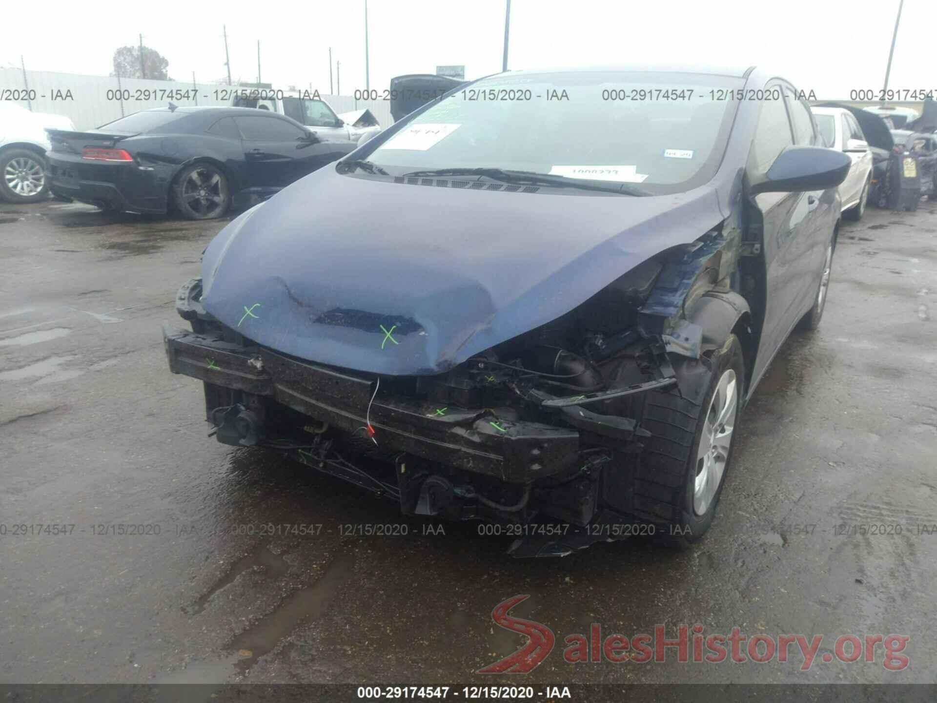 5NPDH4AE9GH725458 2016 HYUNDAI ELANTRA