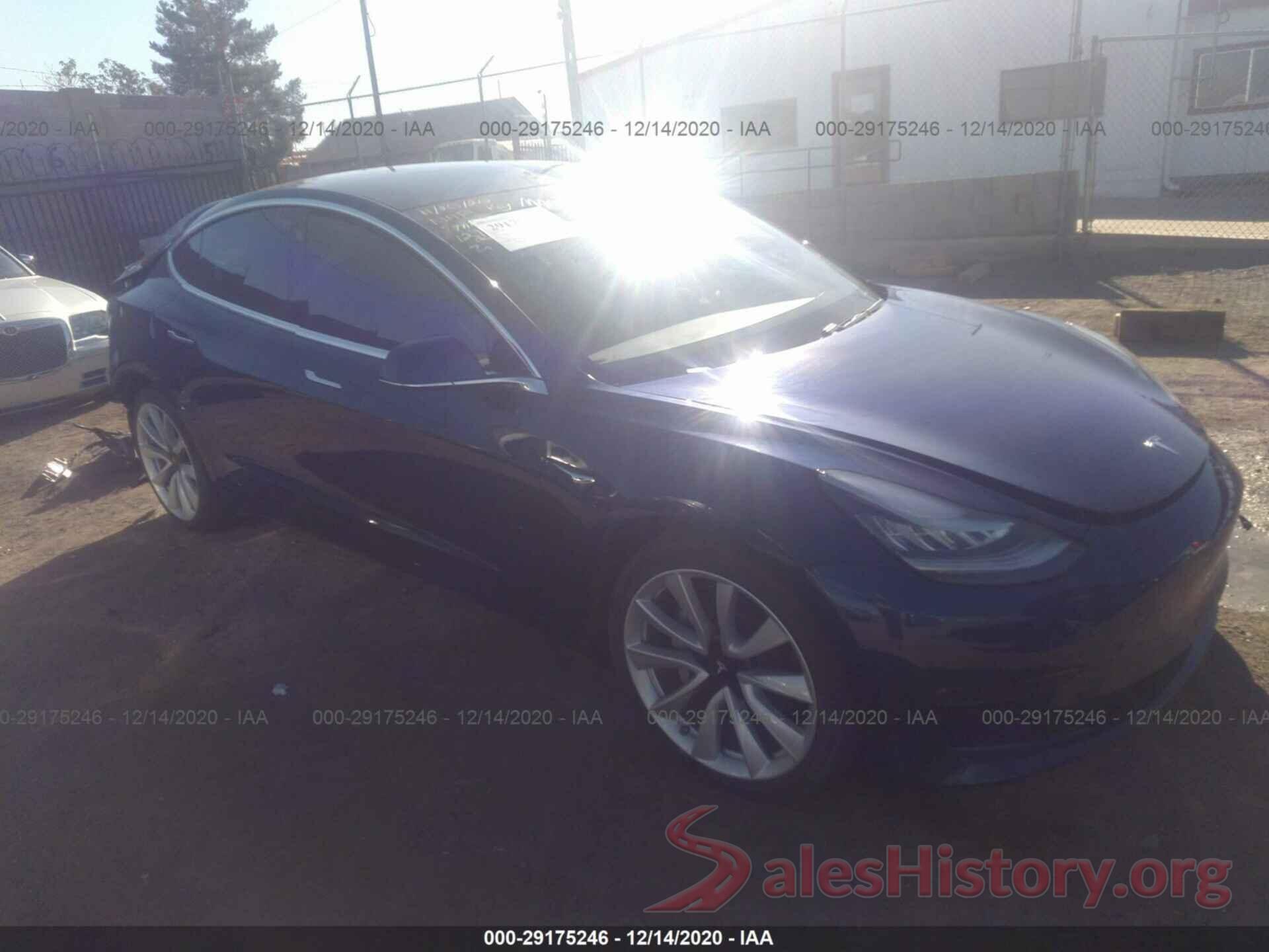 5YJ3E1EB9KF477478 2019 TESLA MODEL 3