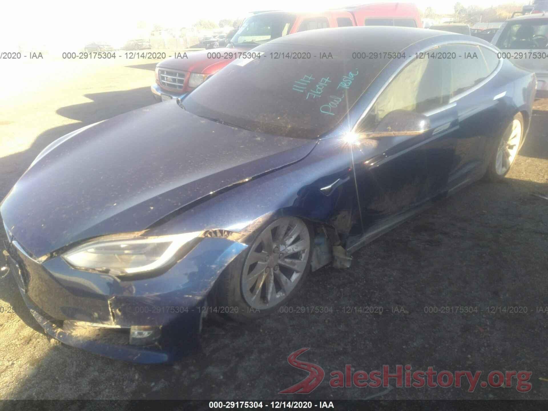 5YJSA1E23LF362237 2020 TESLA MODEL S