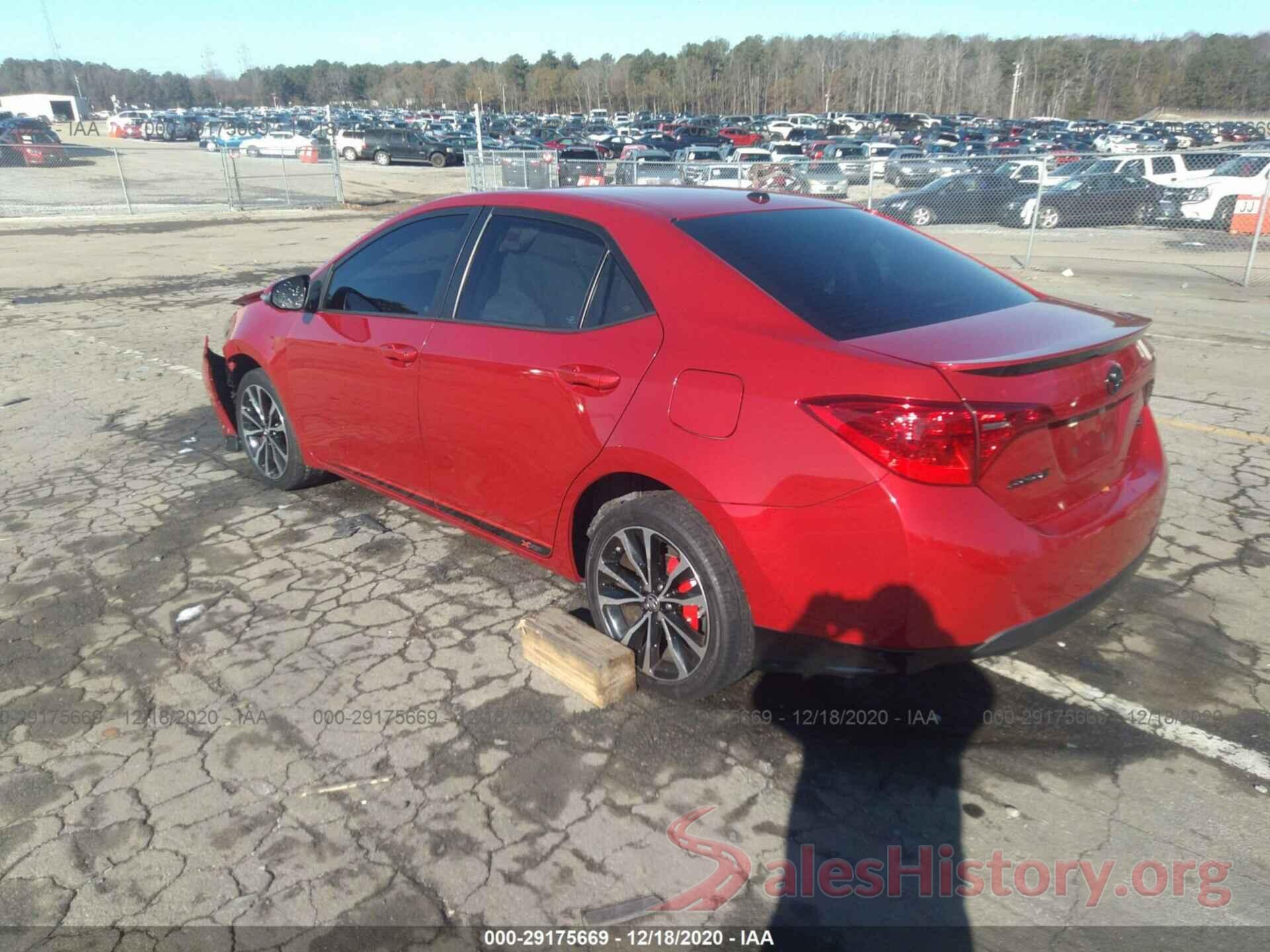 5YFBURHE9JP797258 2018 TOYOTA COROLLA