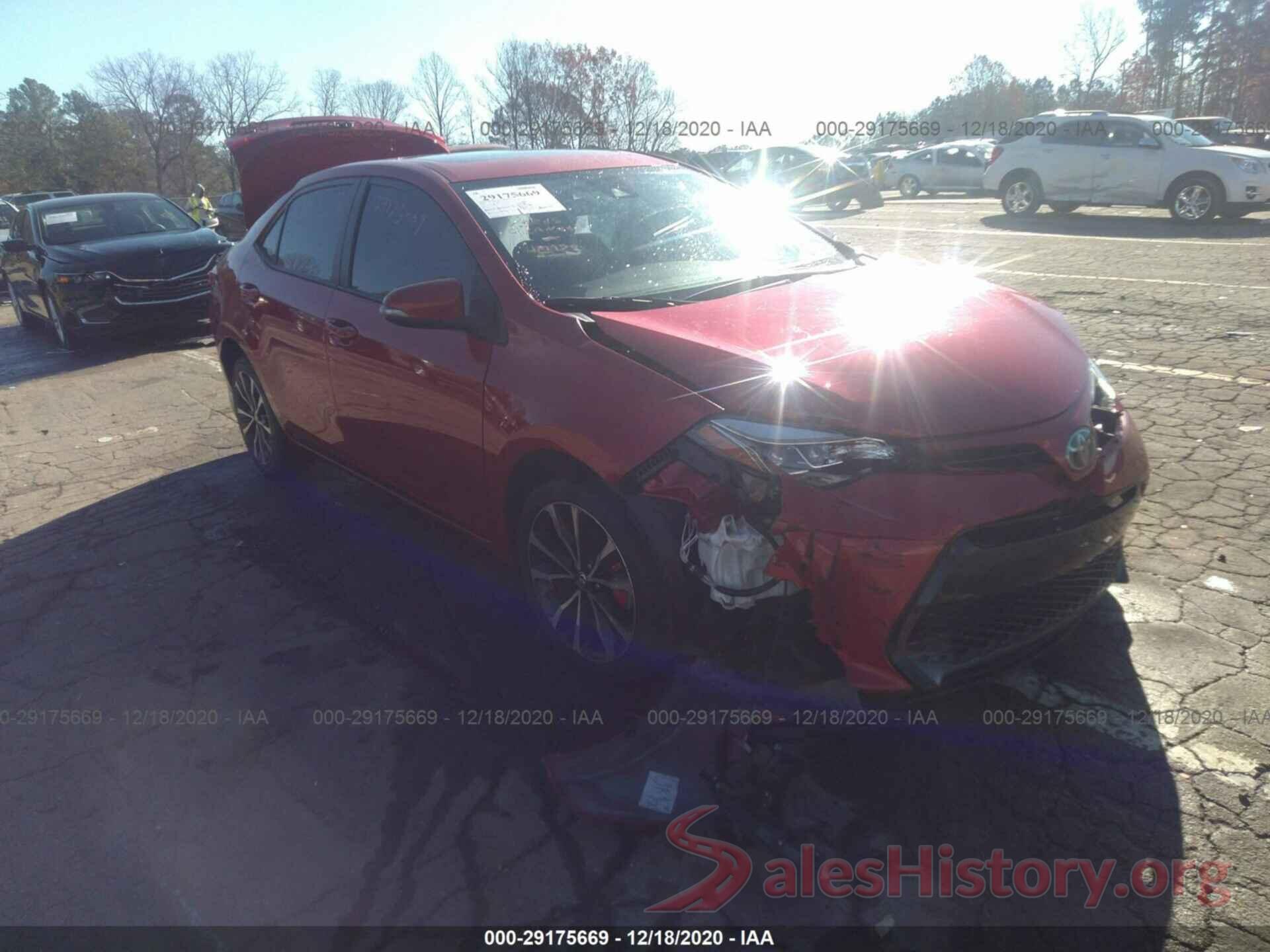 5YFBURHE9JP797258 2018 TOYOTA COROLLA