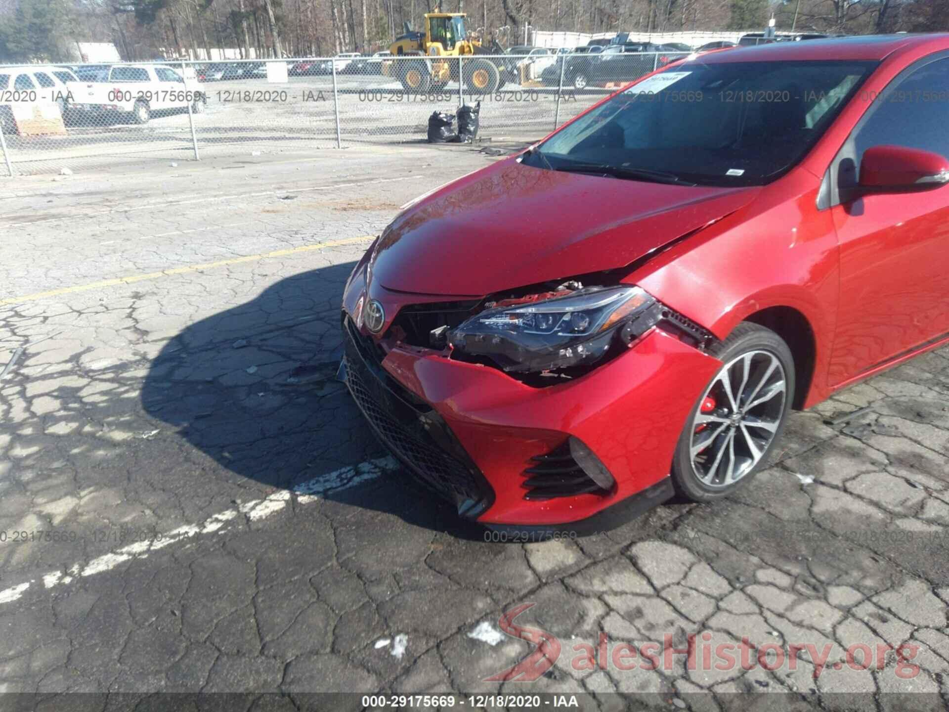 5YFBURHE9JP797258 2018 TOYOTA COROLLA