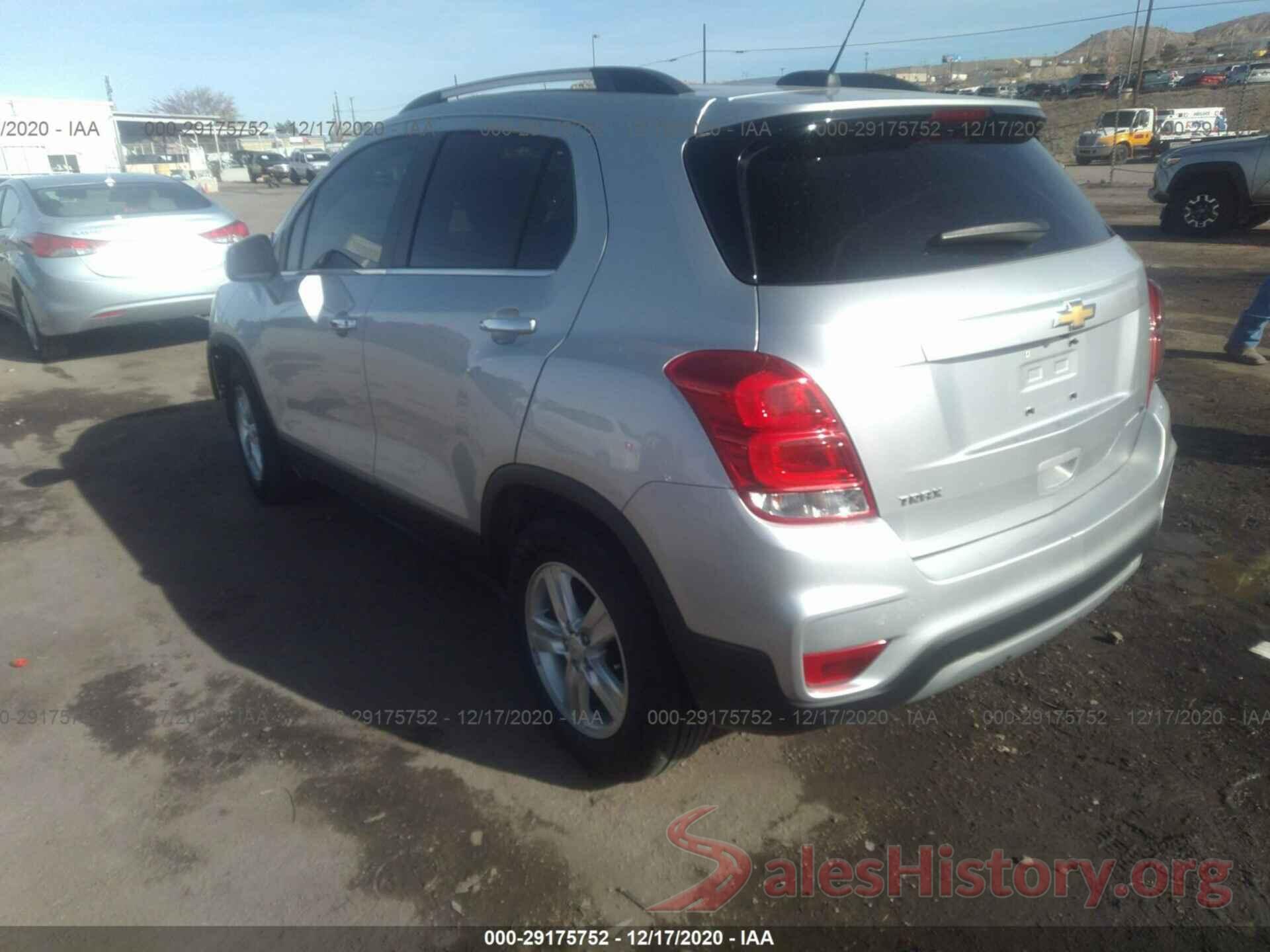 KL7CJLSB3KB815730 2019 CHEVROLET TRAX