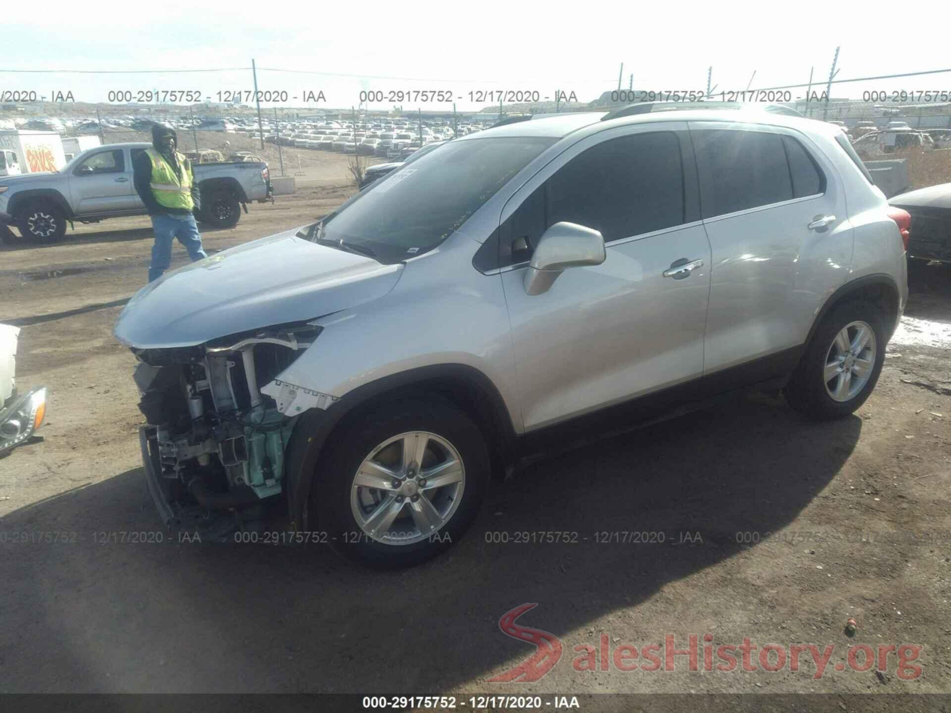 KL7CJLSB3KB815730 2019 CHEVROLET TRAX