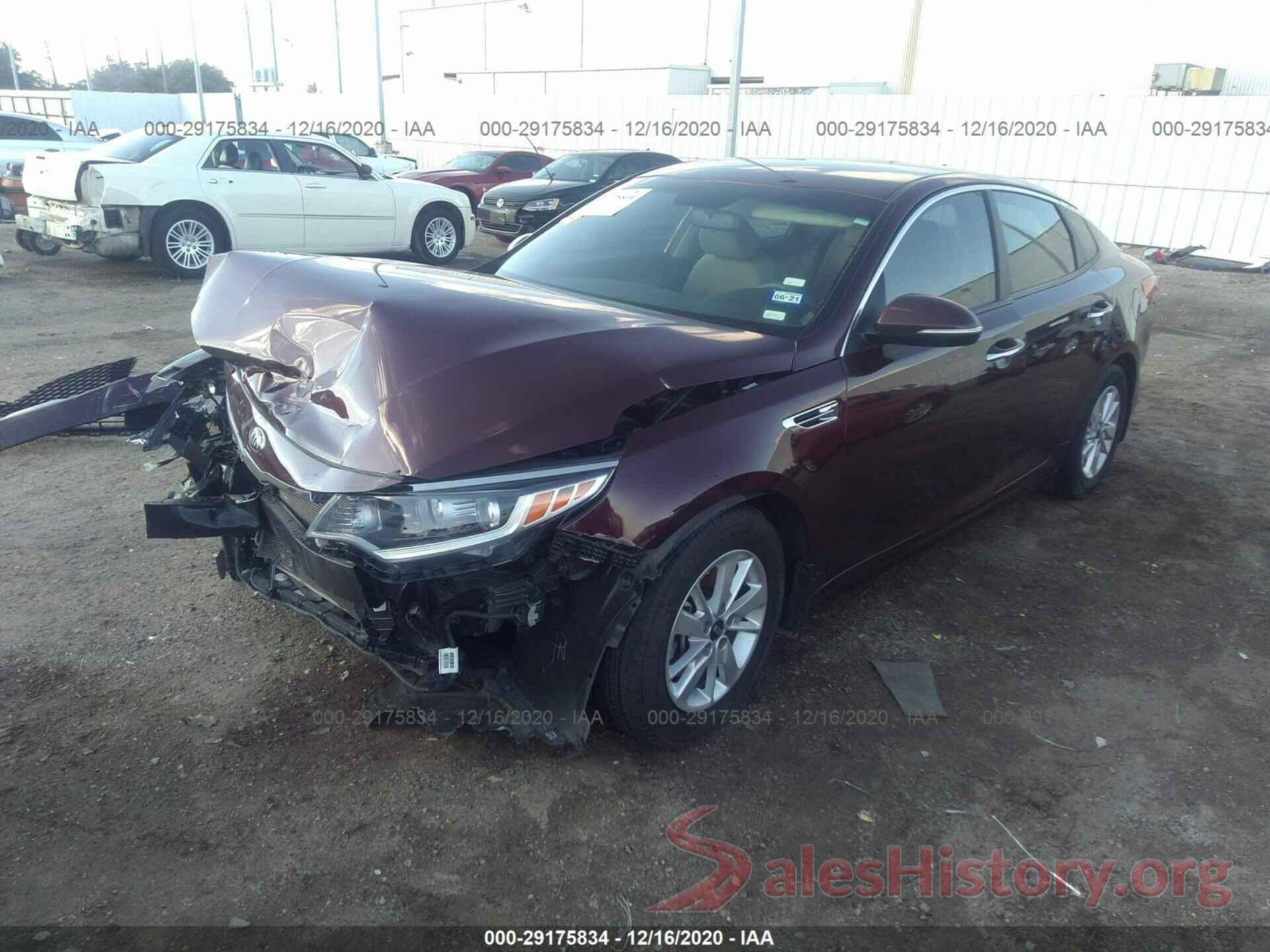 5XXGT4L33GG103201 2016 KIA OPTIMA