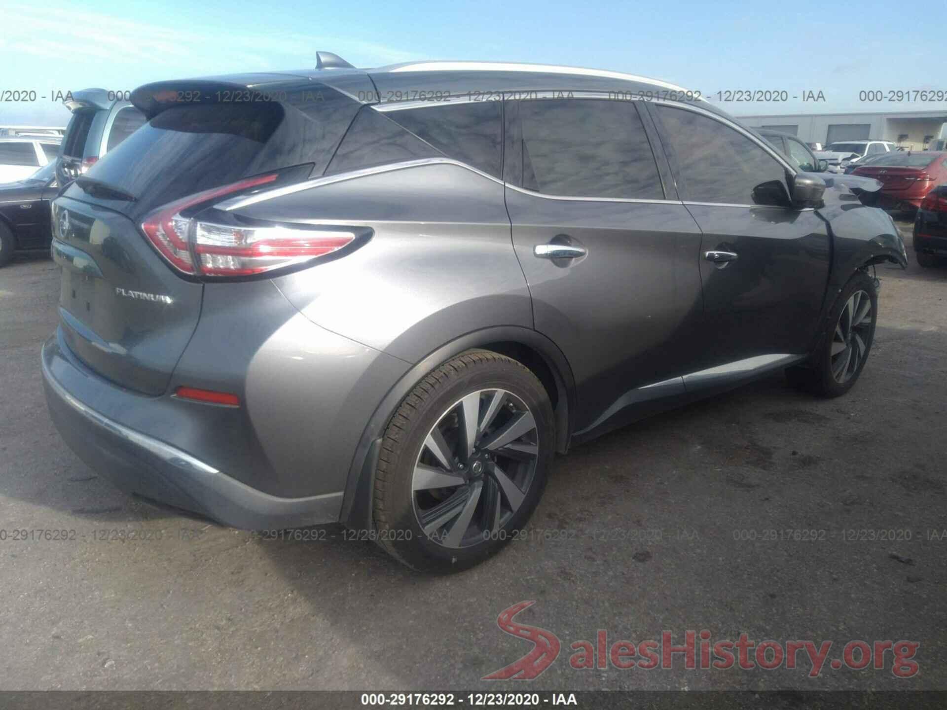 5N1AZ2MG9GN145110 2016 NISSAN MURANO