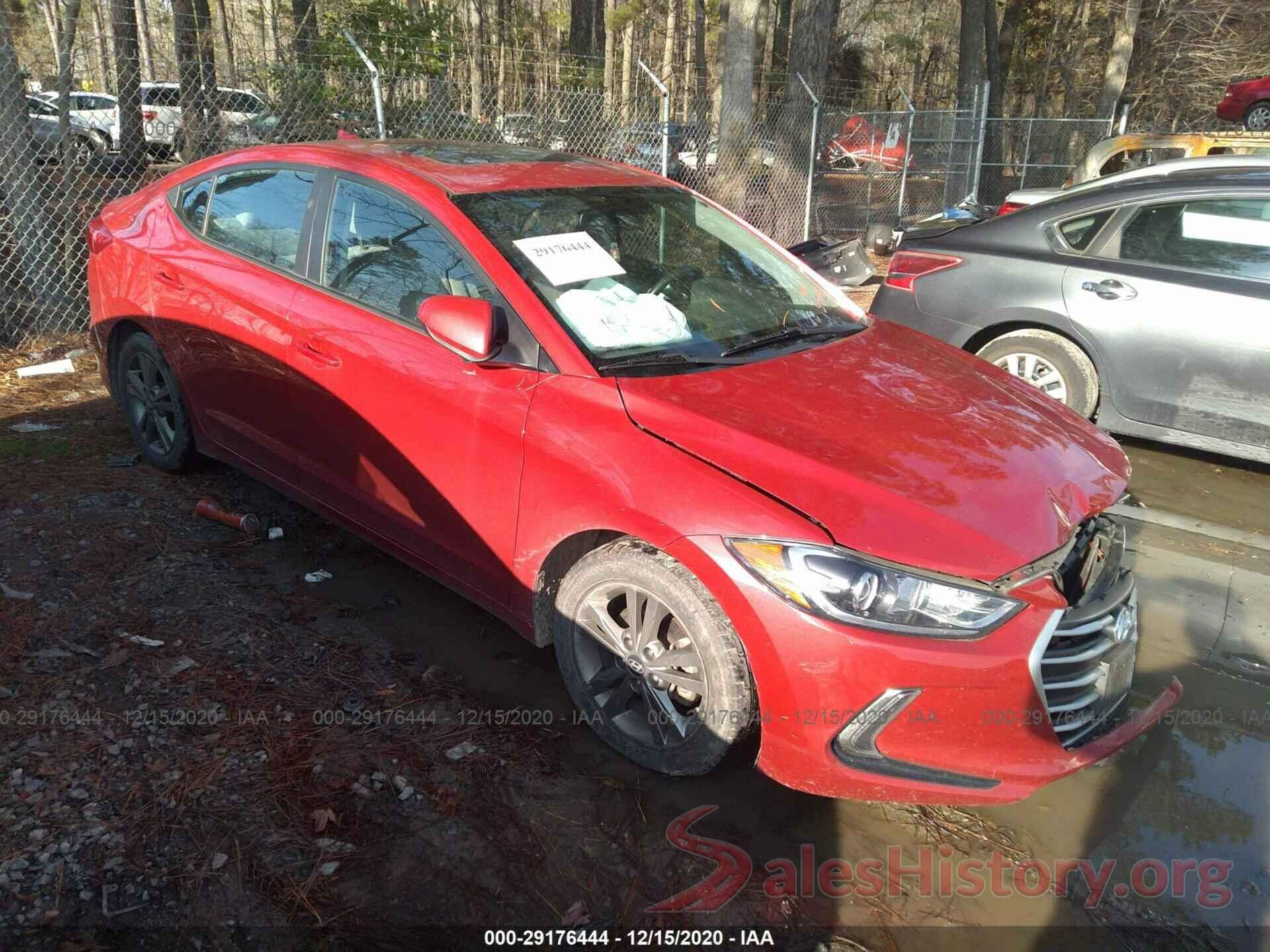 5NPD84LF2JH238678 2018 HYUNDAI ELANTRA