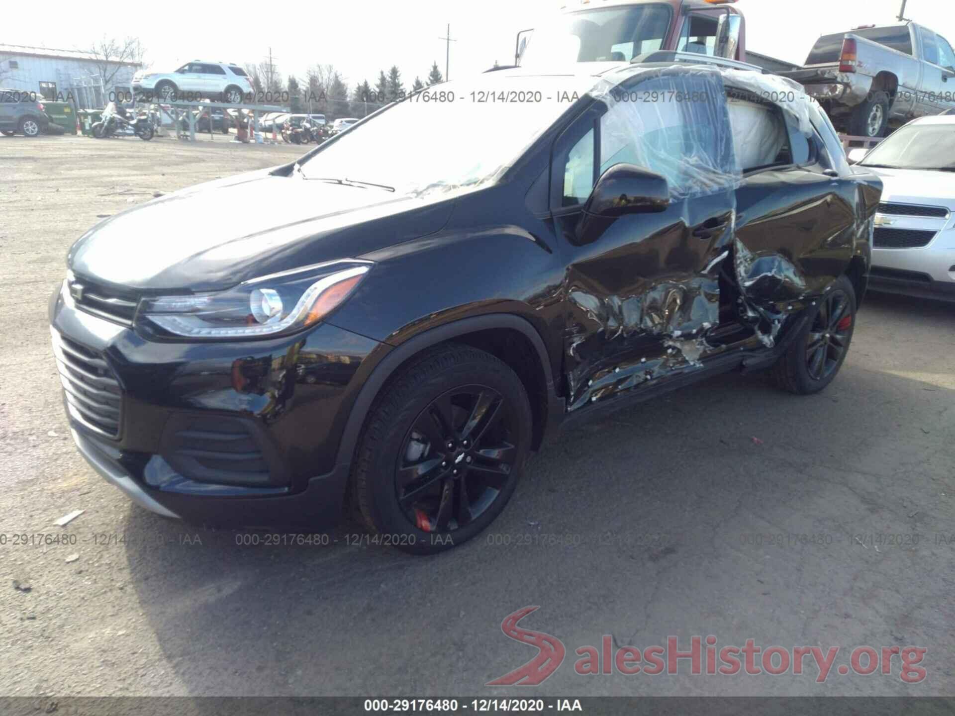 KL7CJLSB4LB333320 2020 CHEVROLET TRAX