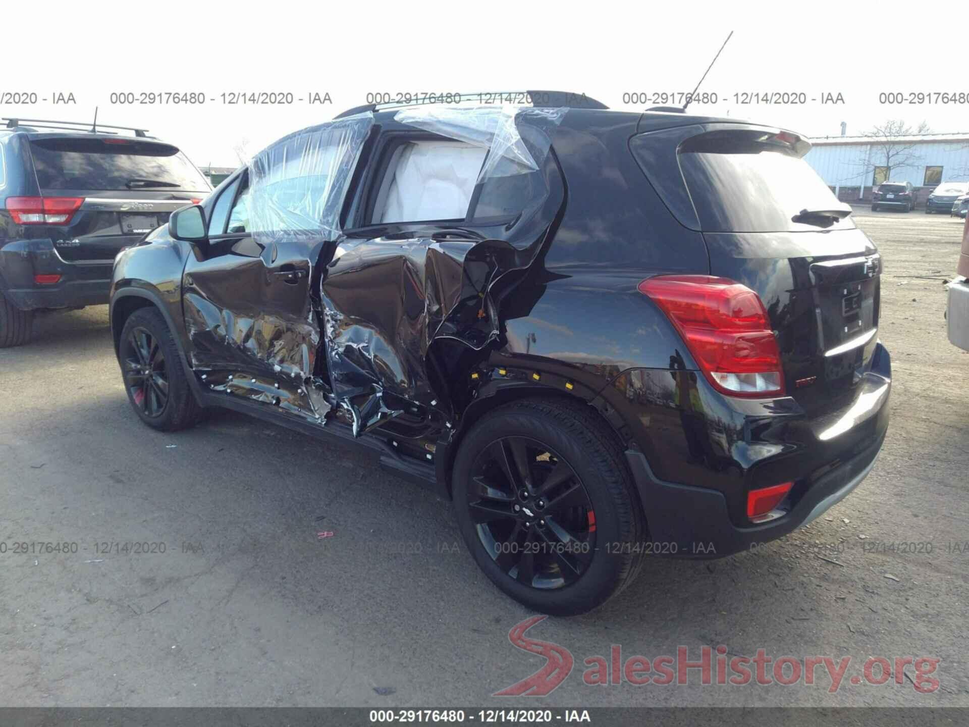 KL7CJLSB4LB333320 2020 CHEVROLET TRAX