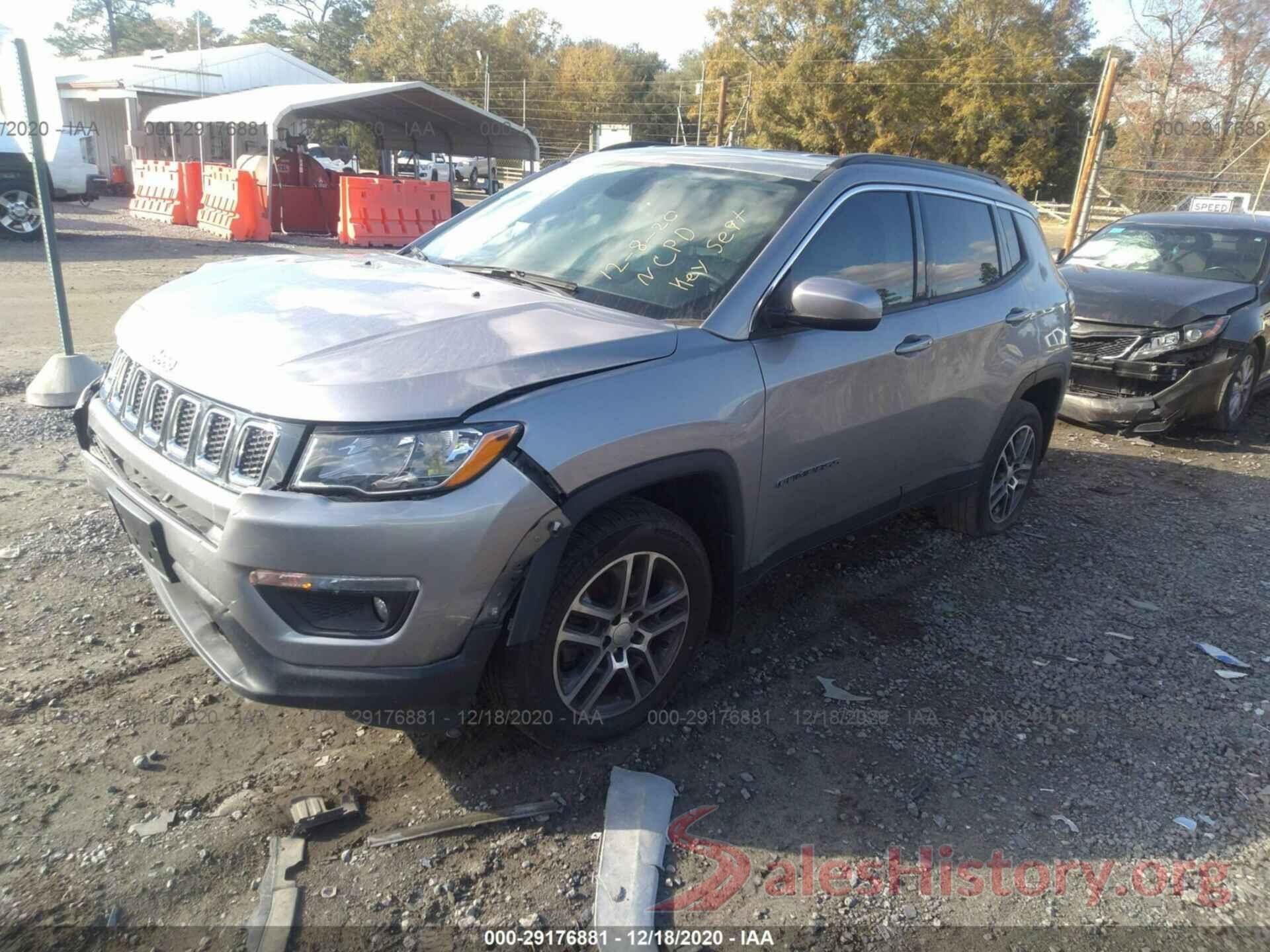 3C4NJCBB0HT694142 2017 JEEP COMPASS