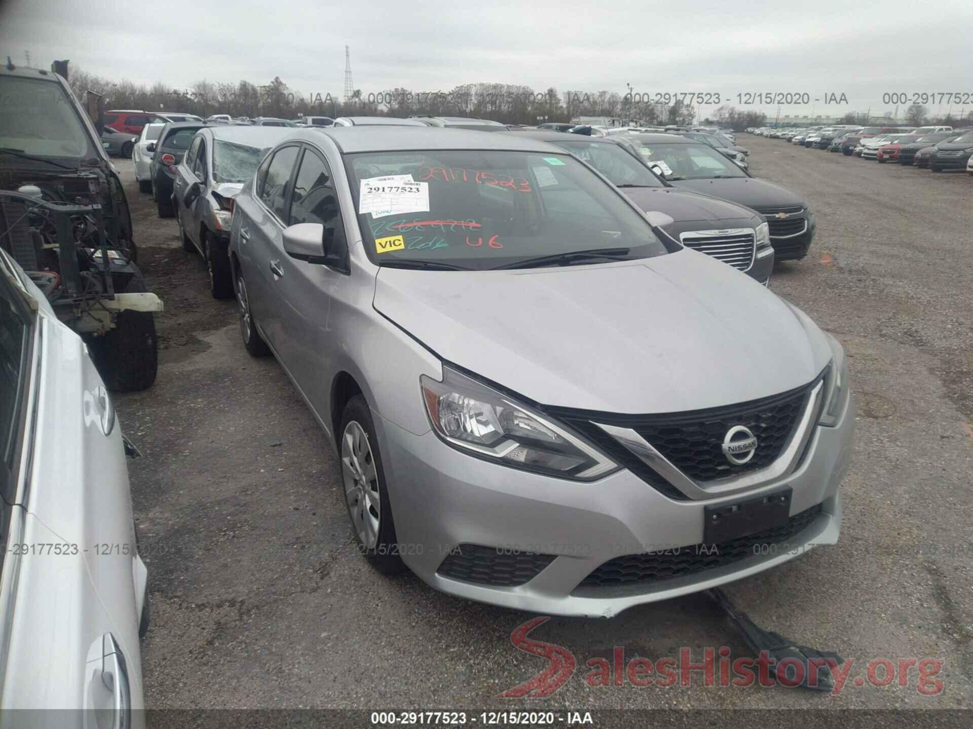 3N1AB7AP9GY295685 2016 NISSAN SENTRA