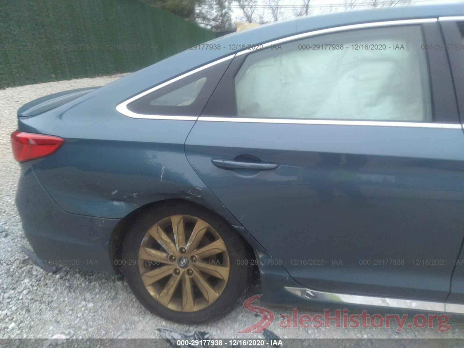 5NPE34AF2HH489099 2017 HYUNDAI SONATA