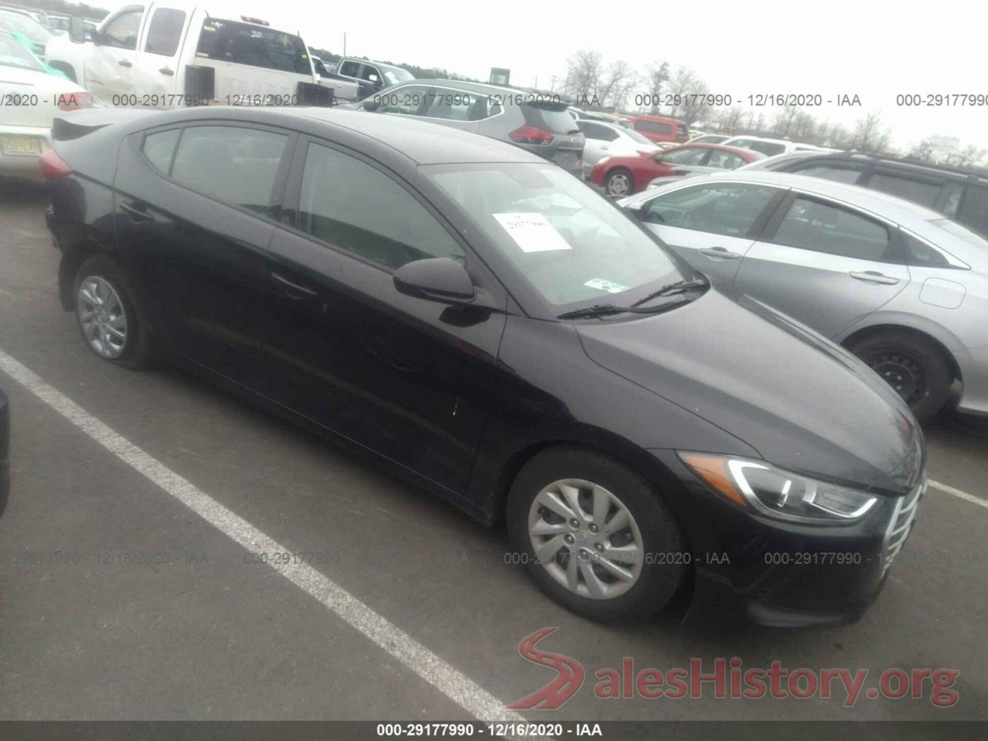 5NPD74LF7JH382102 2018 HYUNDAI ELANTRA