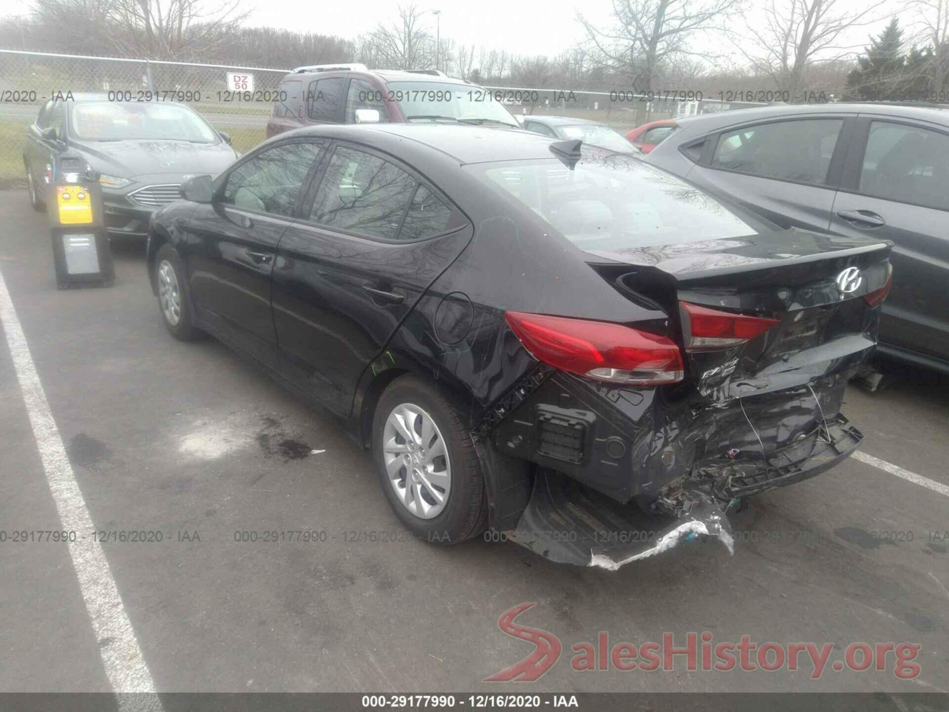 5NPD74LF7JH382102 2018 HYUNDAI ELANTRA