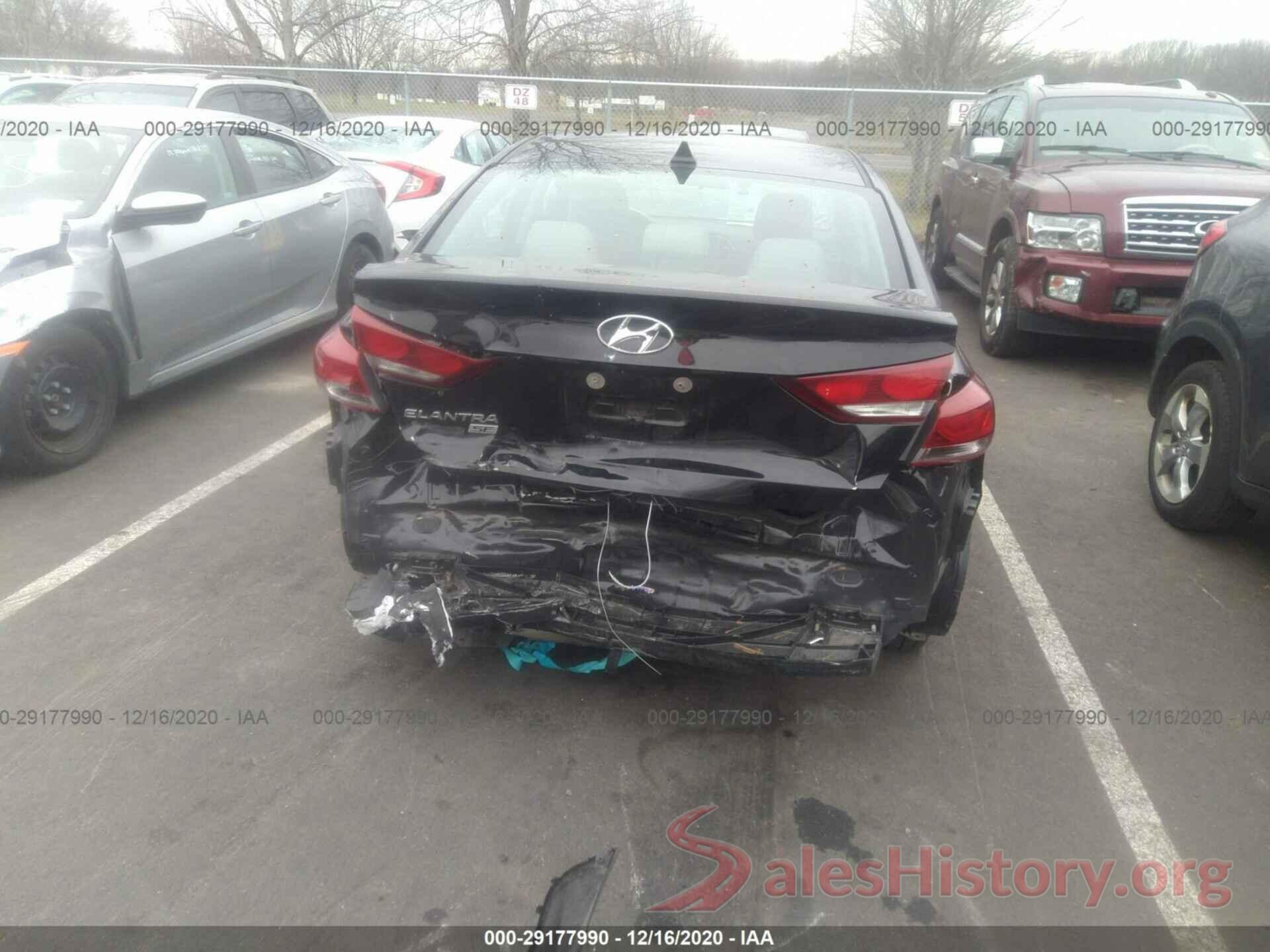 5NPD74LF7JH382102 2018 HYUNDAI ELANTRA