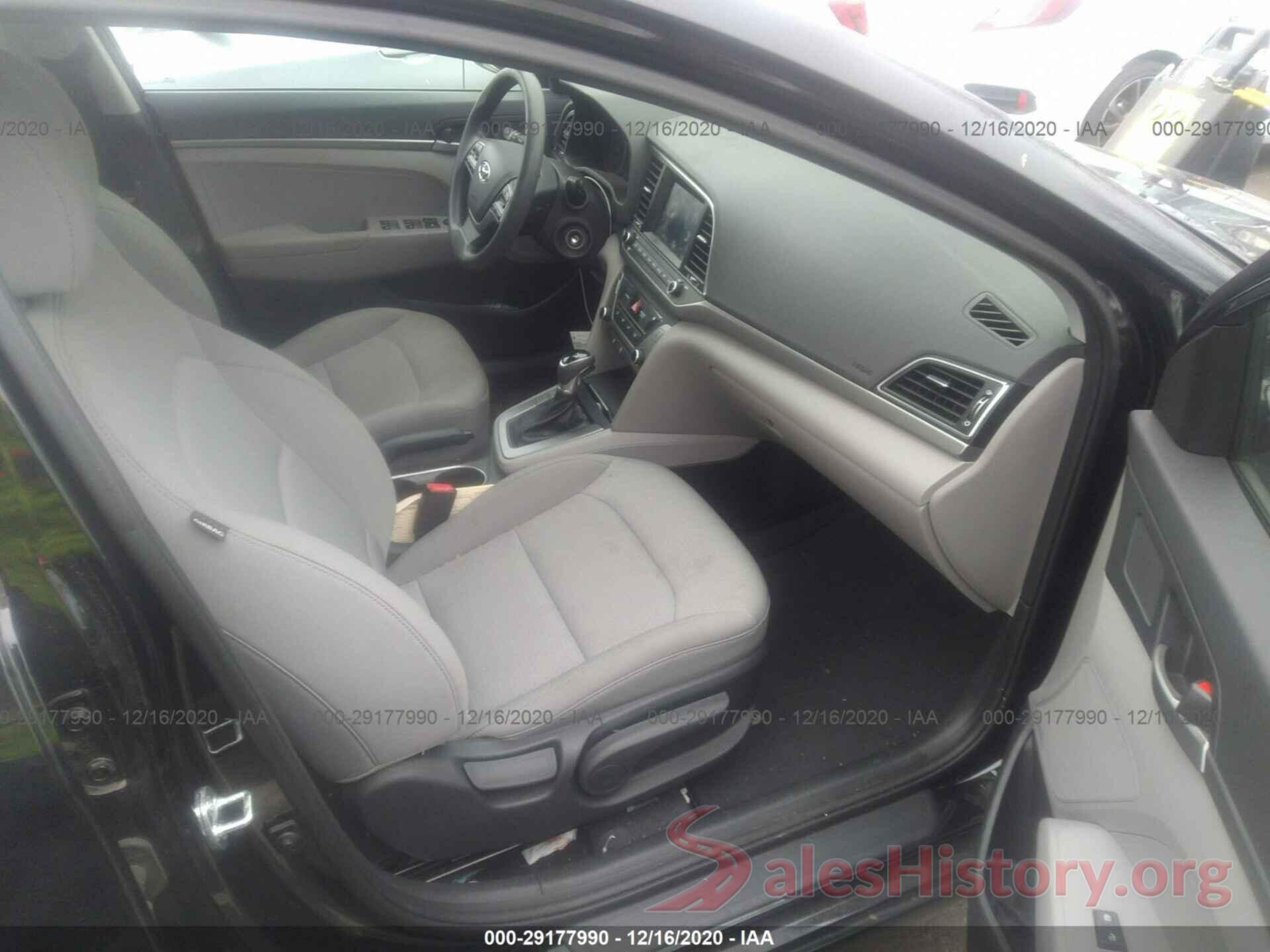 5NPD74LF7JH382102 2018 HYUNDAI ELANTRA