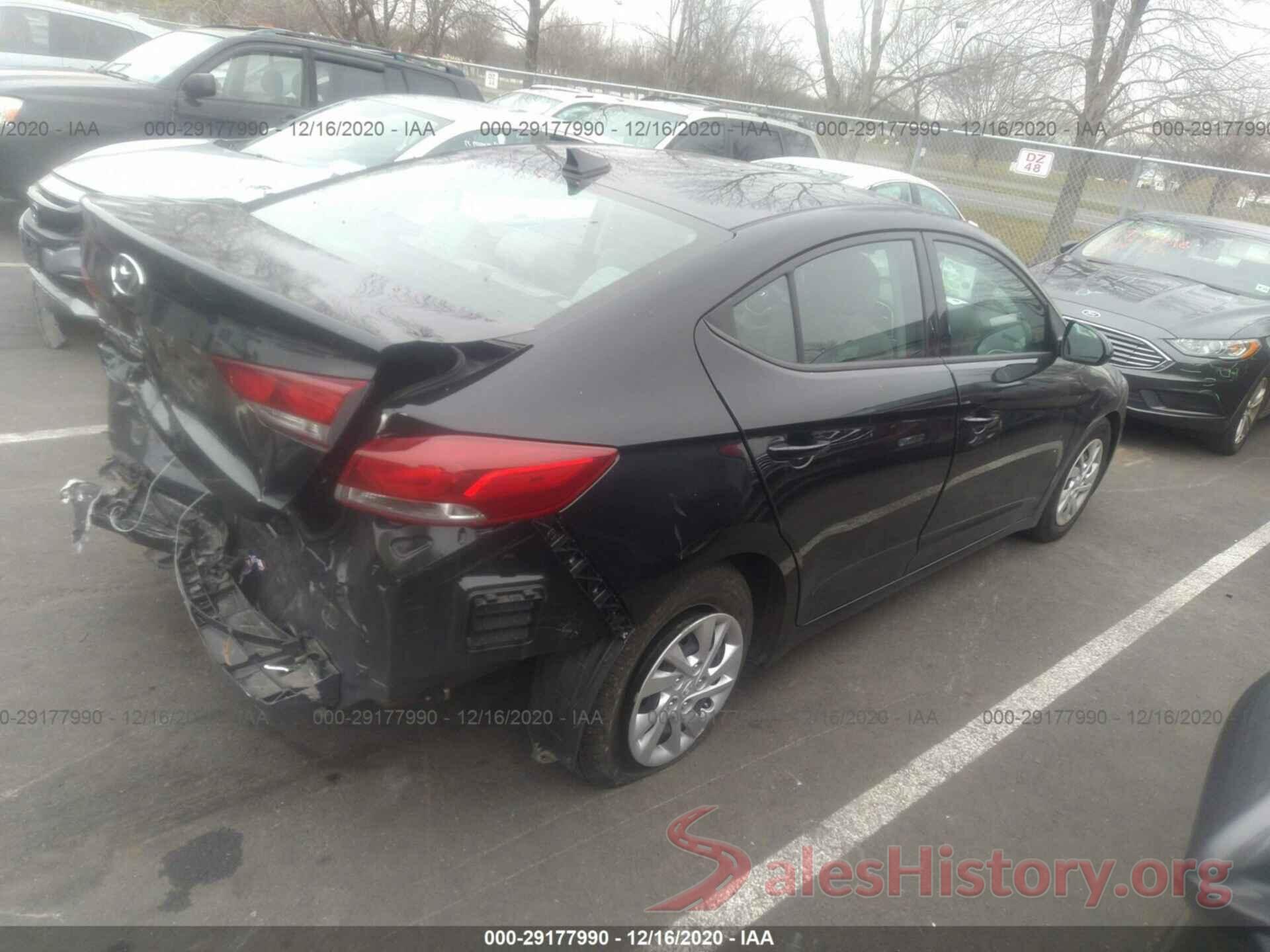 5NPD74LF7JH382102 2018 HYUNDAI ELANTRA