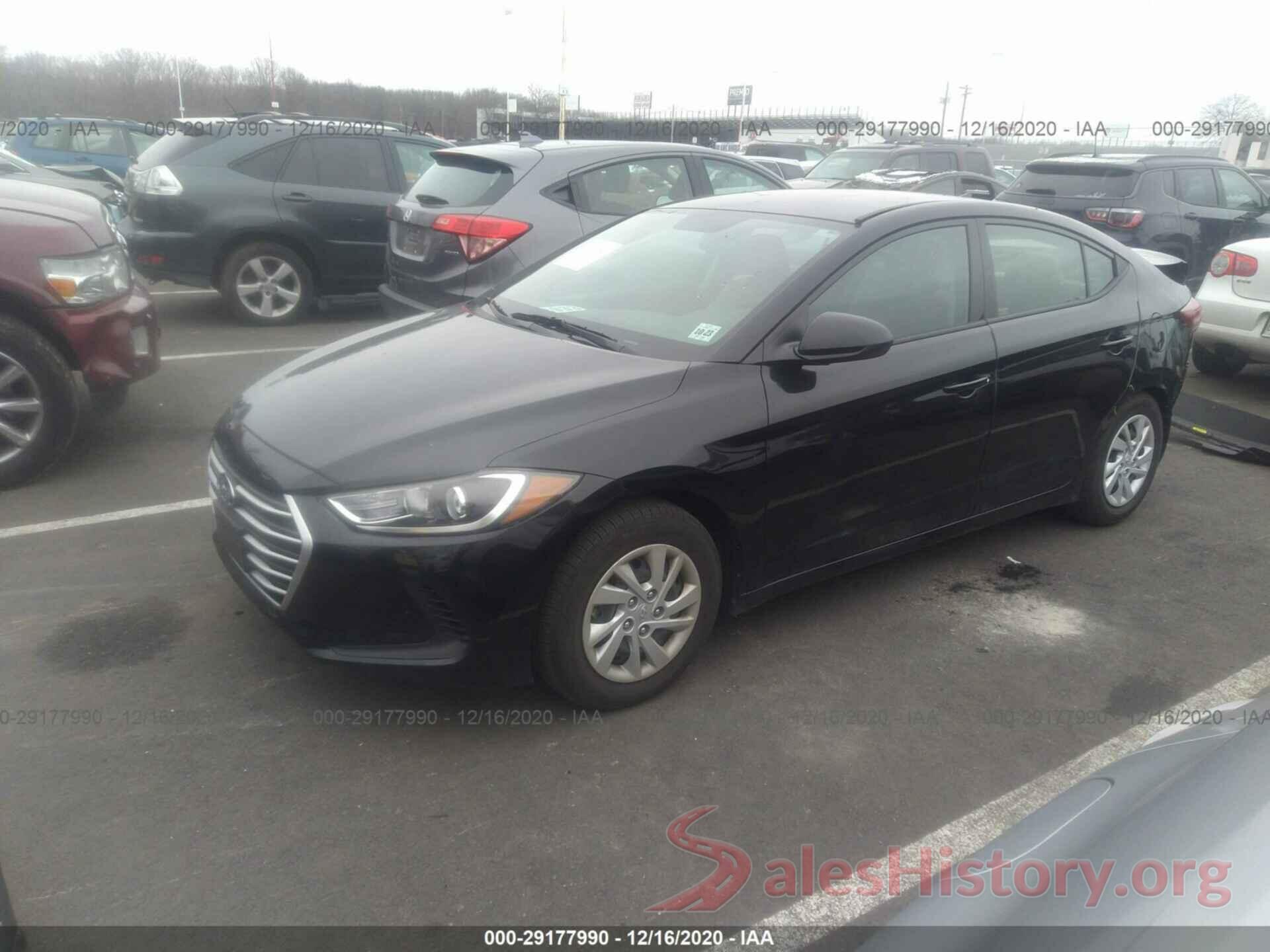 5NPD74LF7JH382102 2018 HYUNDAI ELANTRA