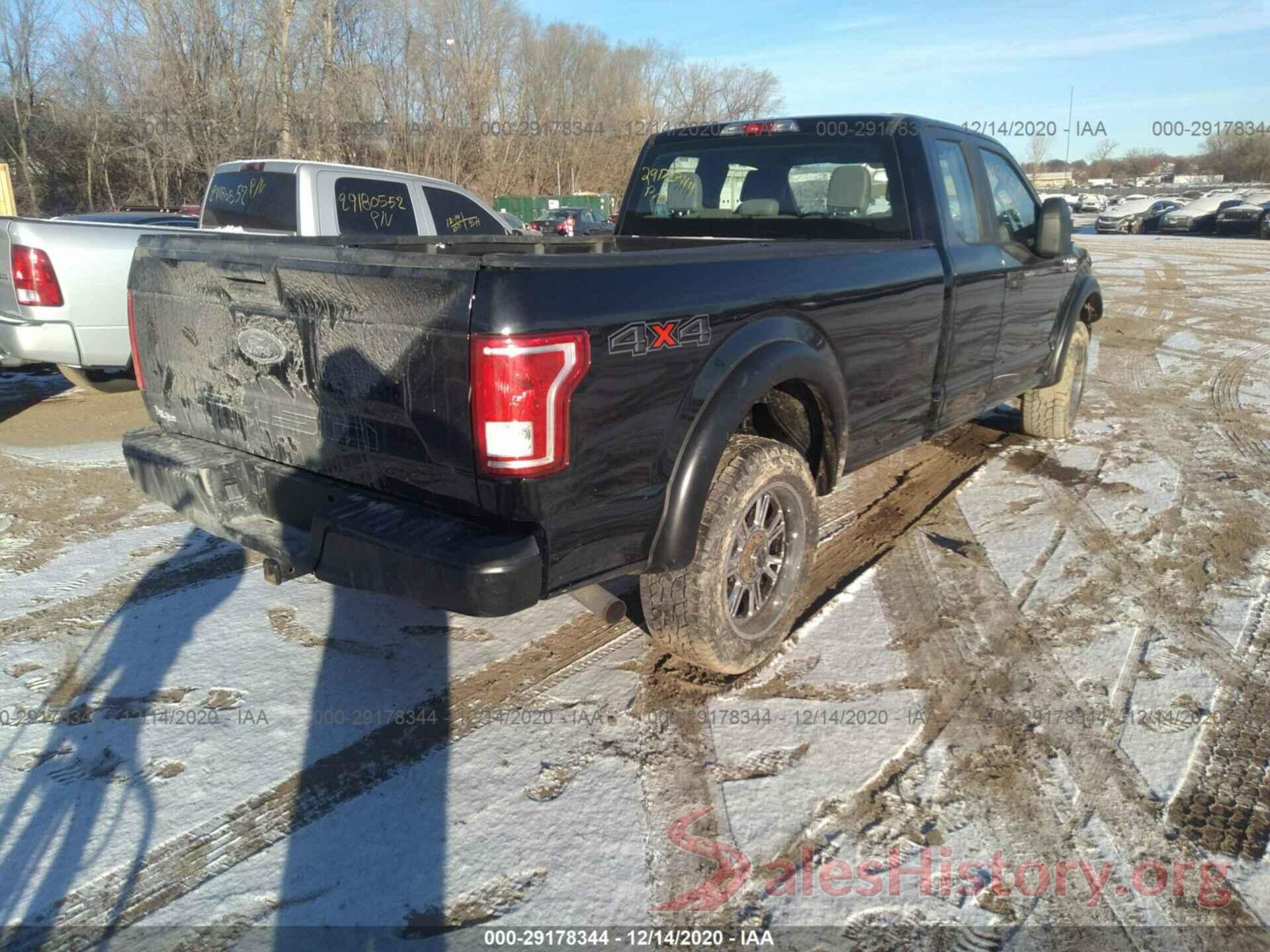 1FTFX1EG5GKF58619 2016 FORD F-150