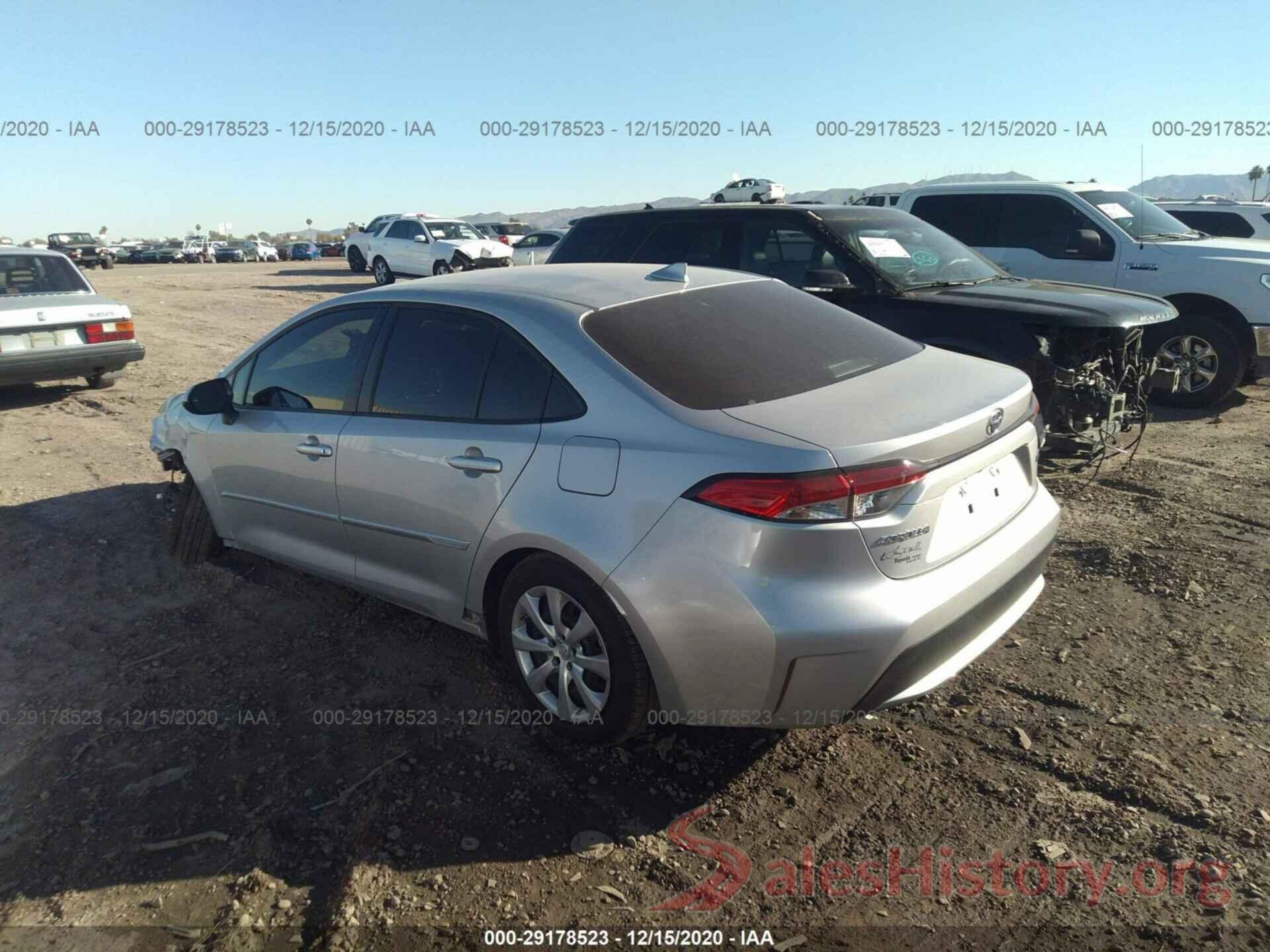 JTDEPMAE1MJ117458 2021 TOYOTA COROLLA