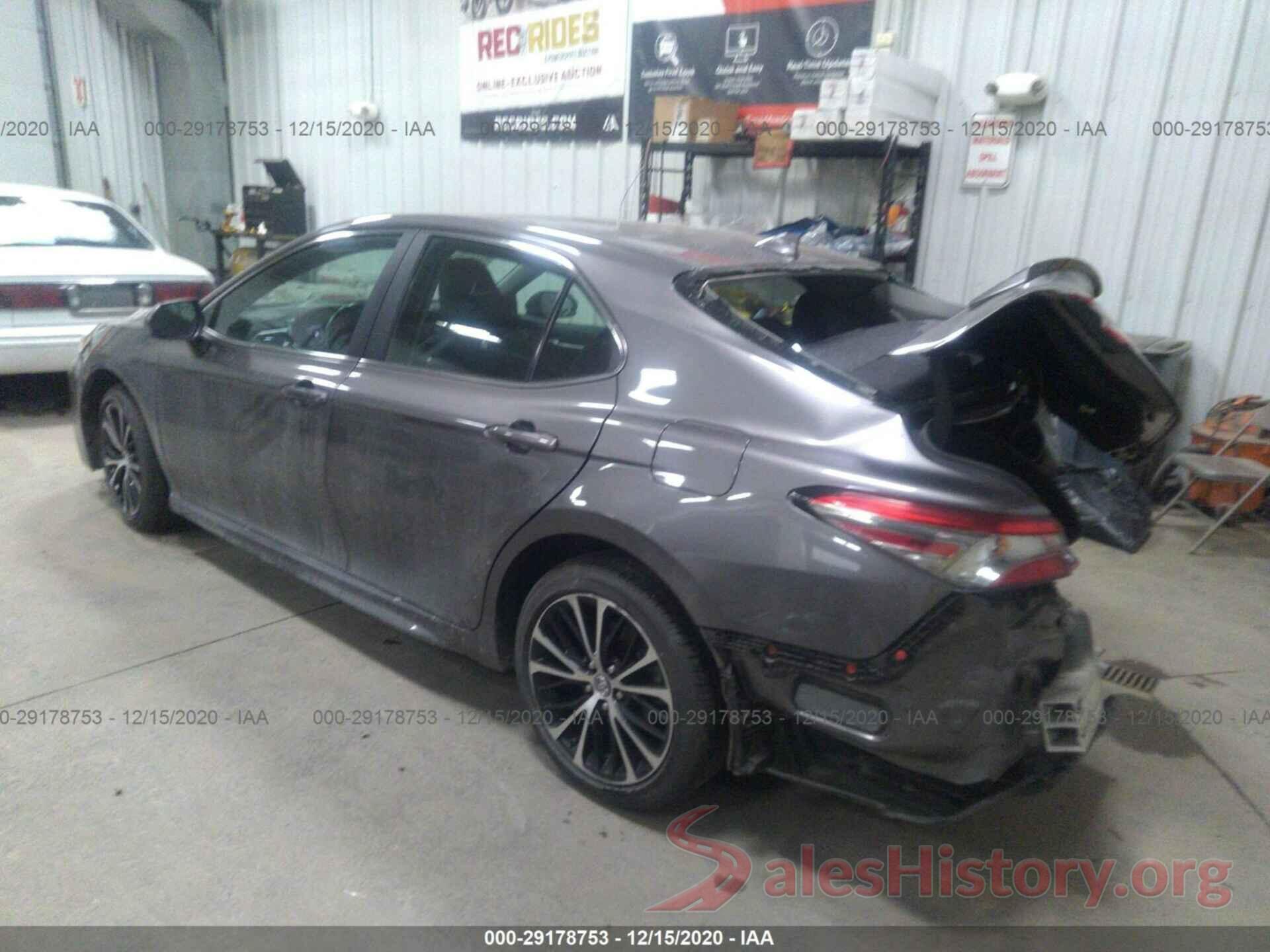 4T1B11HK6KU733422 2019 TOYOTA CAMRY