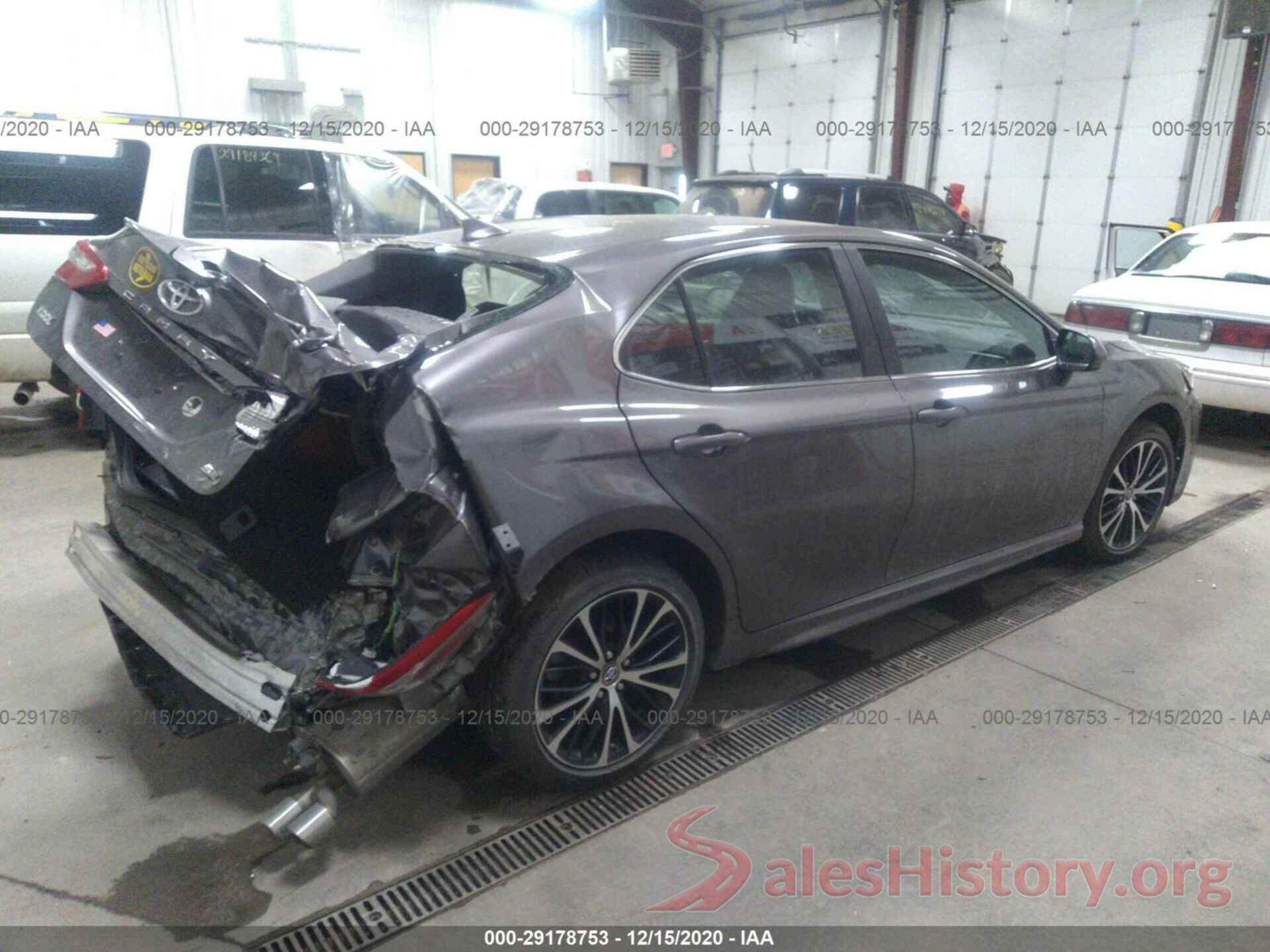 4T1B11HK6KU733422 2019 TOYOTA CAMRY