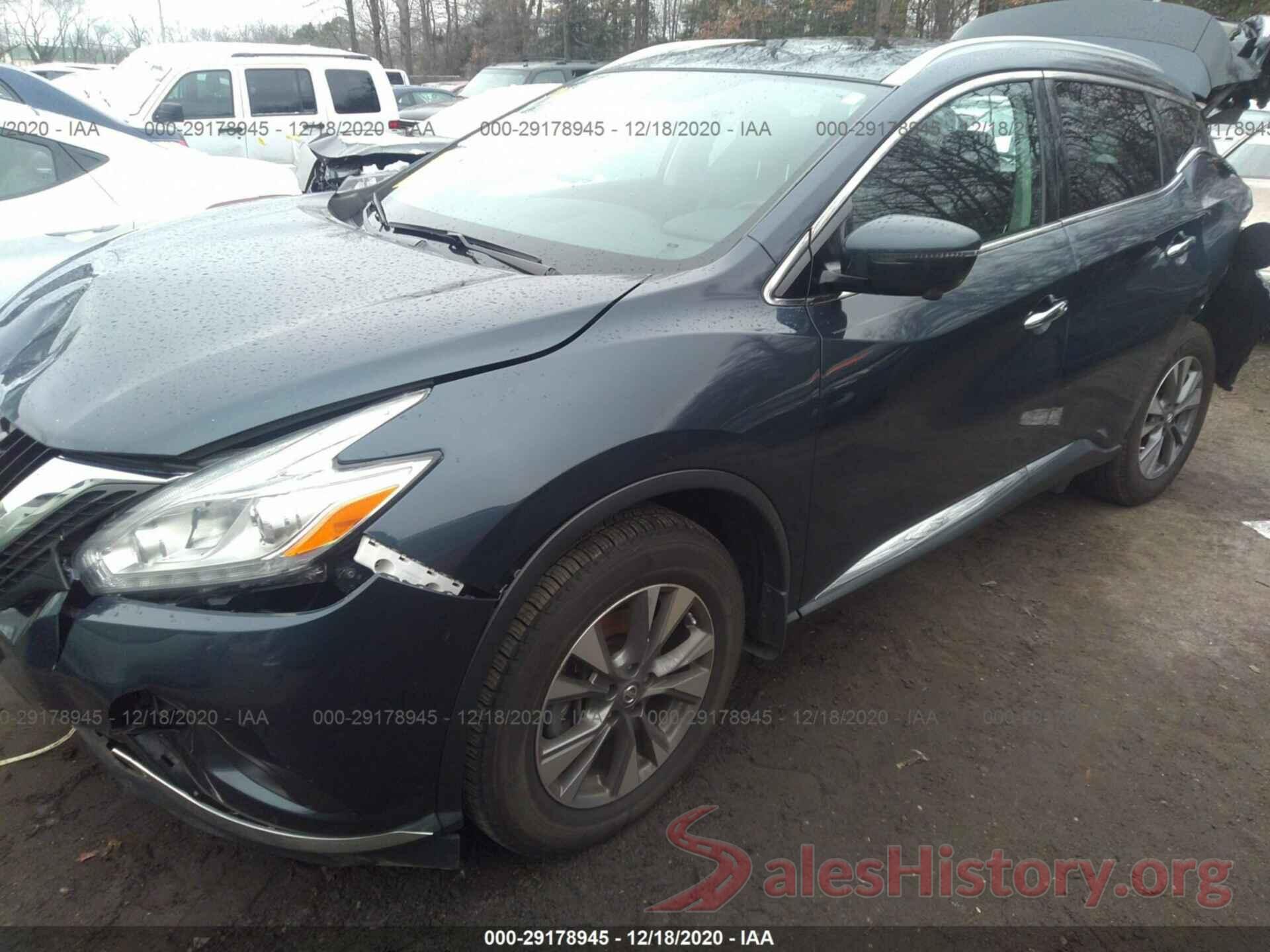 5N1AZ2MH1HN160954 2017 NISSAN MURANO