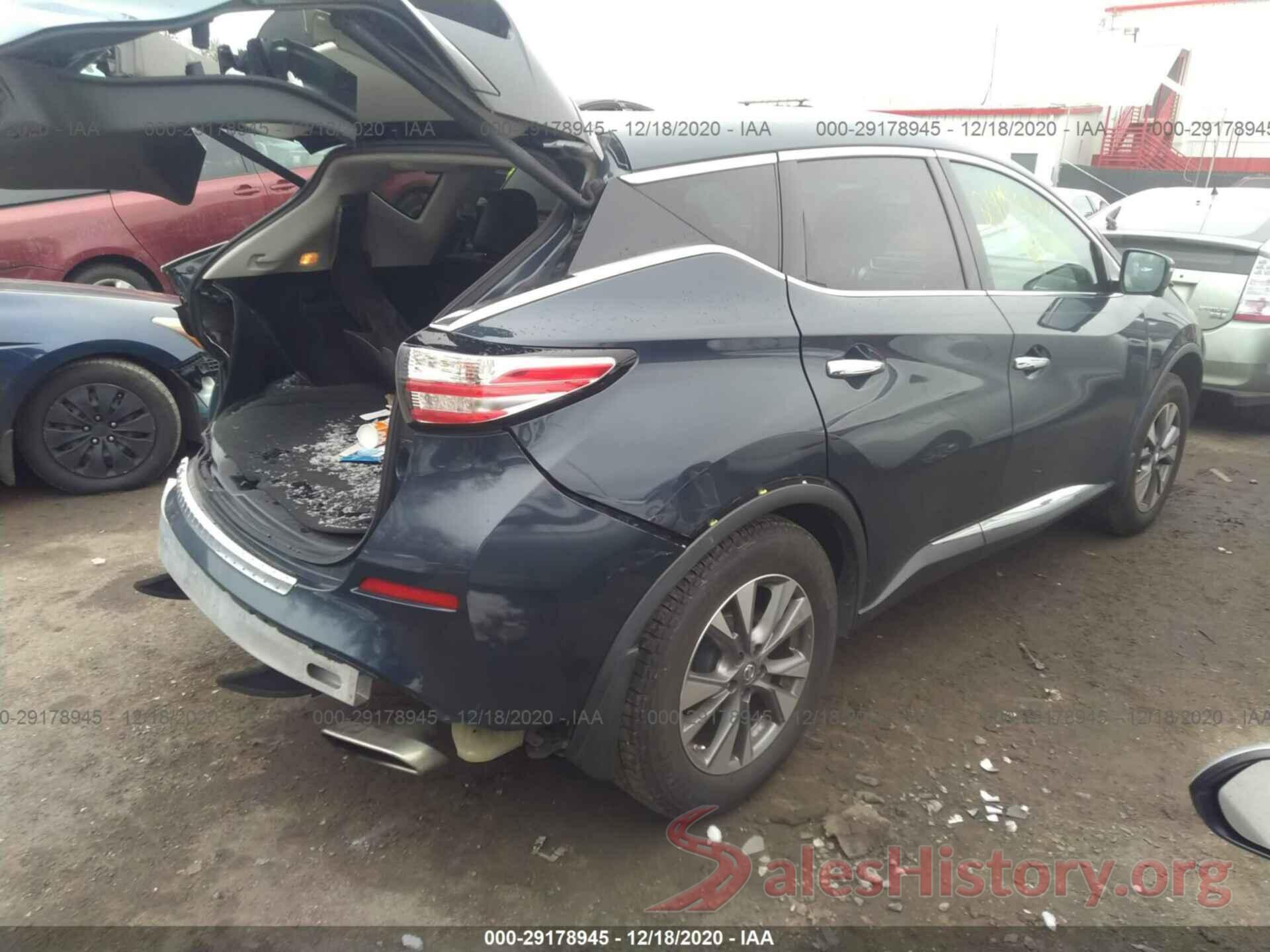 5N1AZ2MH1HN160954 2017 NISSAN MURANO