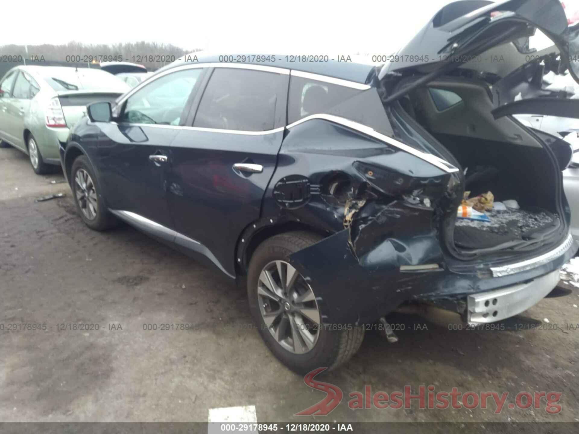 5N1AZ2MH1HN160954 2017 NISSAN MURANO