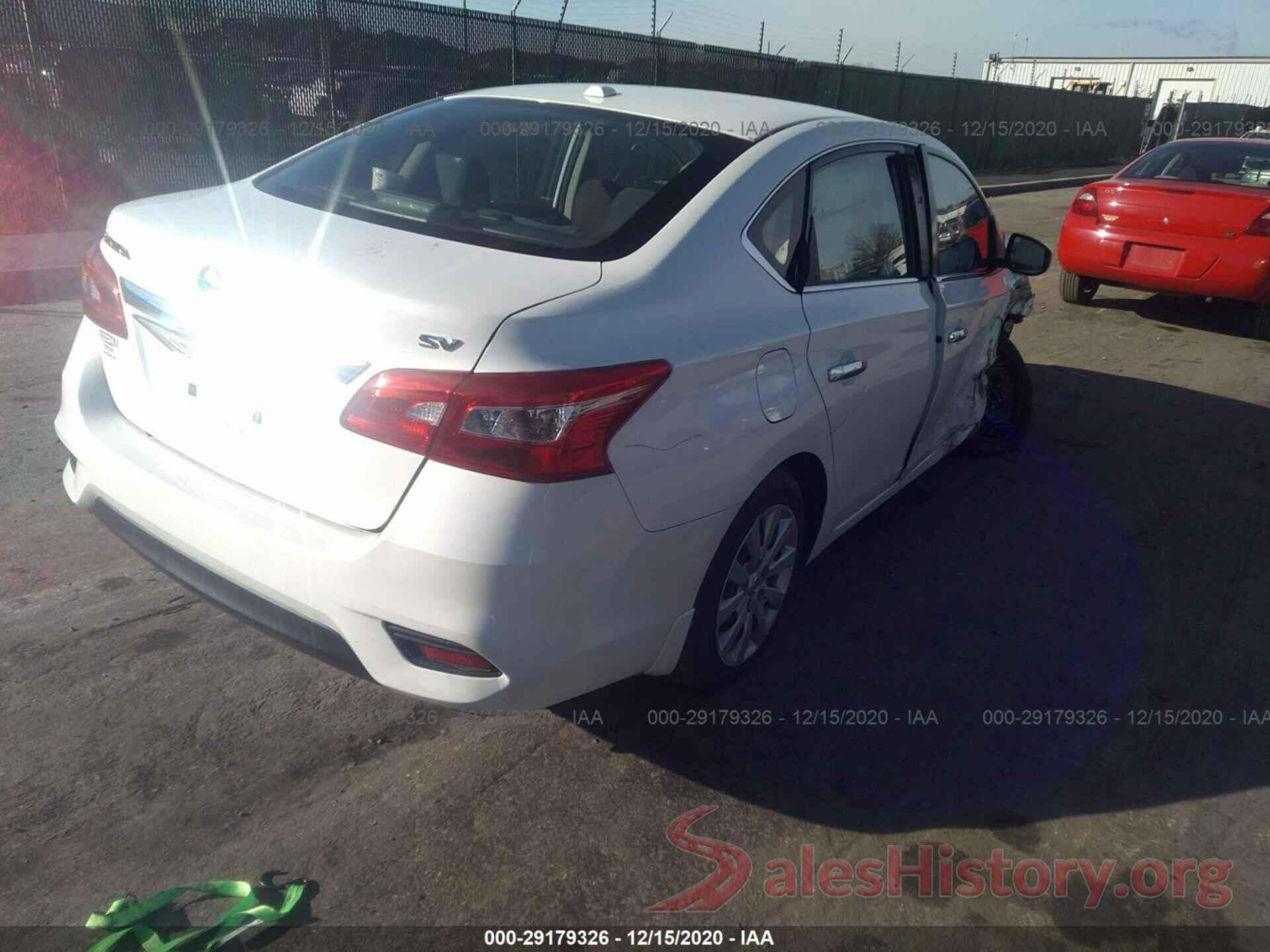 3N1AB7AP0GL670845 2016 NISSAN SENTRA