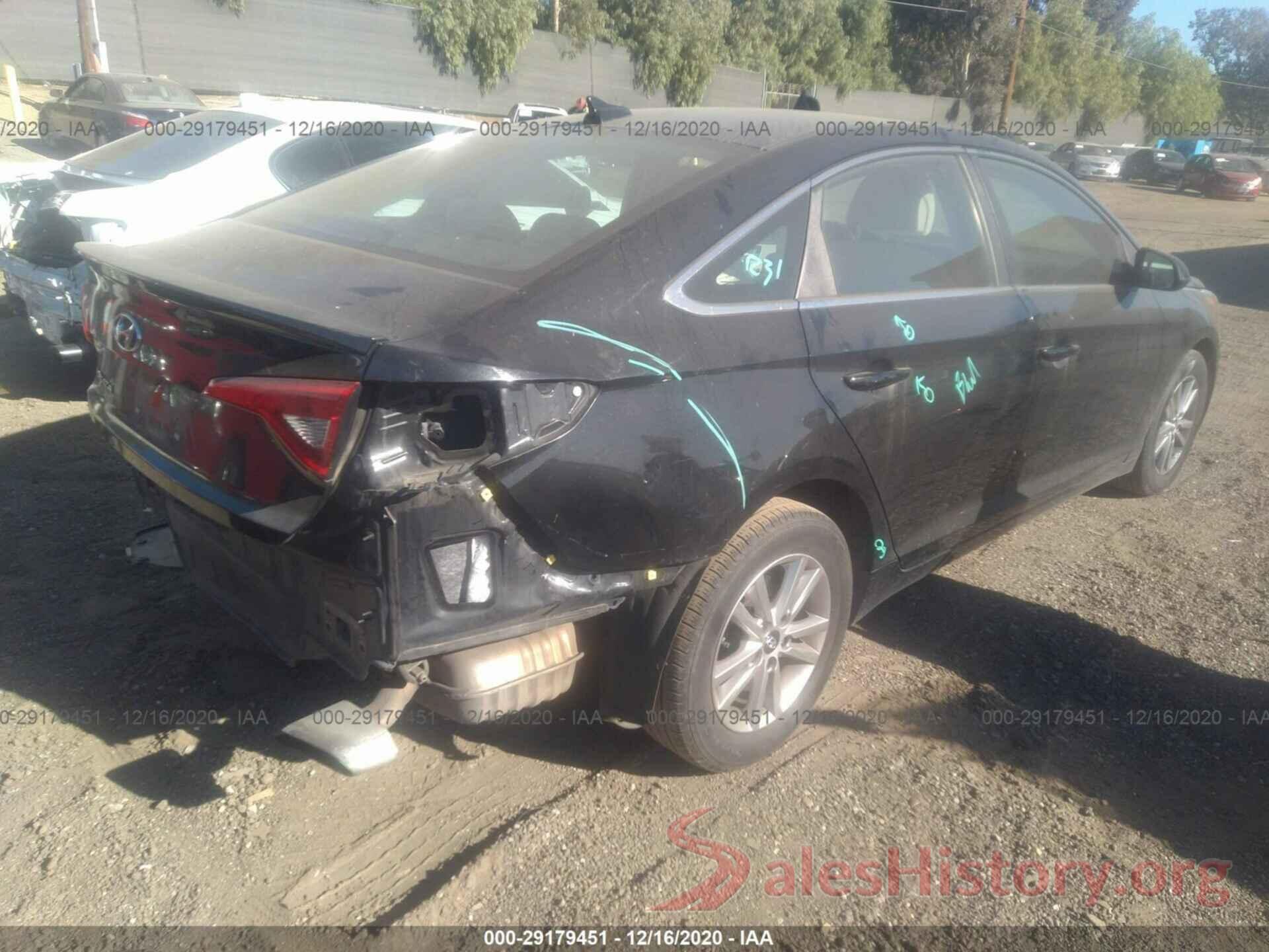 5NPE24AF1GH269020 2016 HYUNDAI SONATA