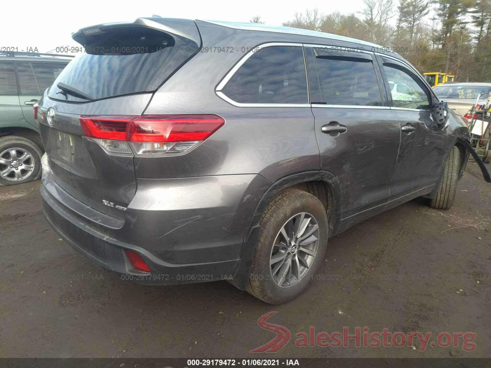 5TDJZRFH8JS864689 2018 TOYOTA HIGHLANDER