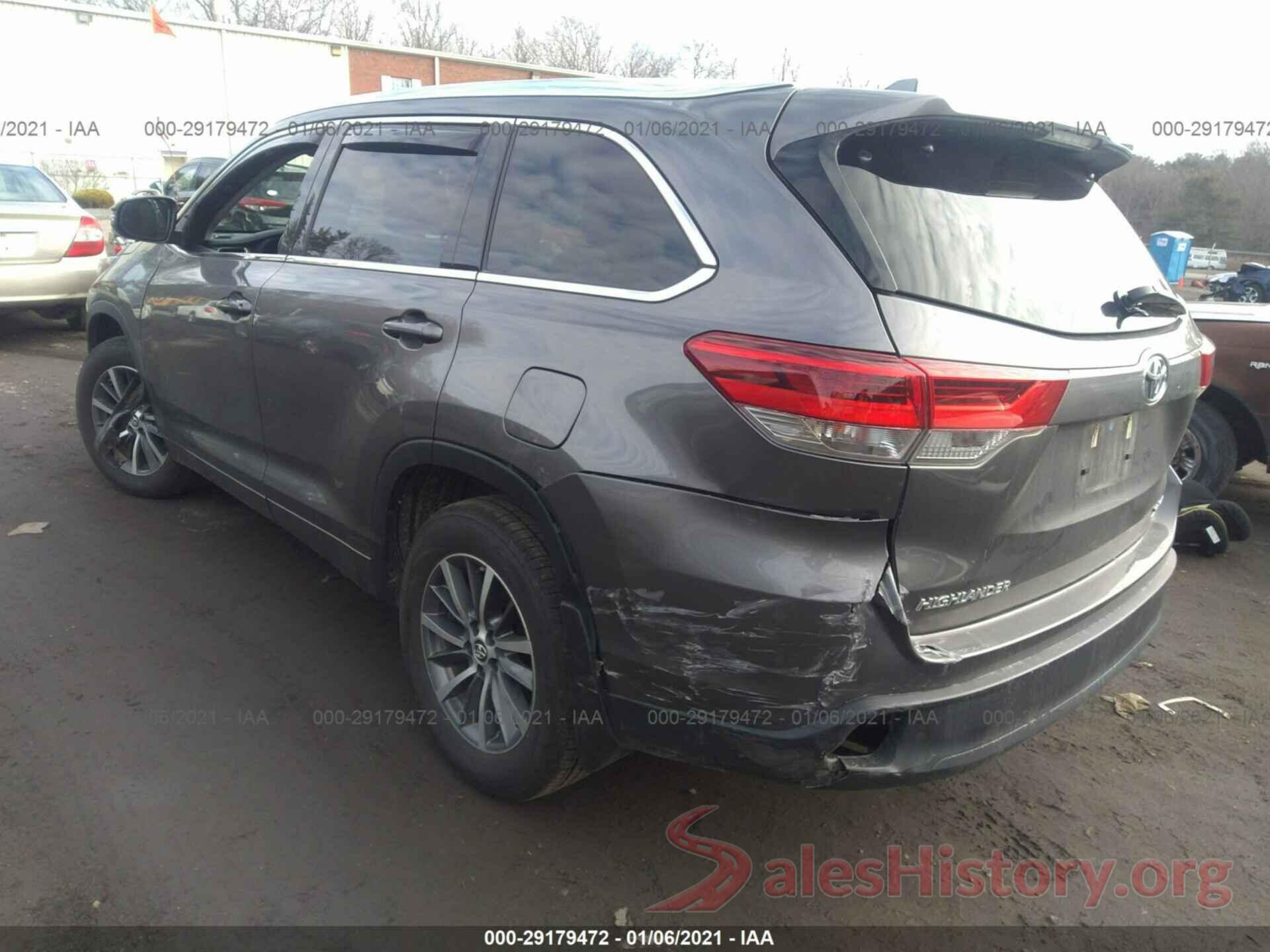 5TDJZRFH8JS864689 2018 TOYOTA HIGHLANDER